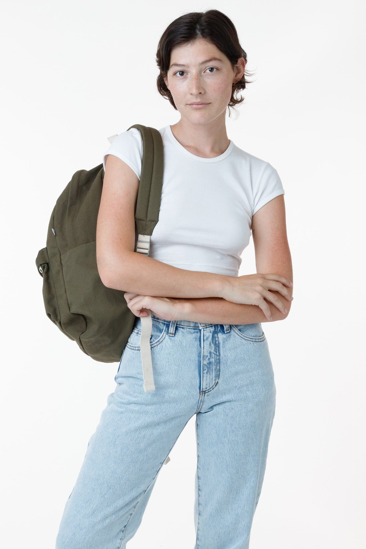 RCC508 - Cotton Canvas Backpack - Image 5