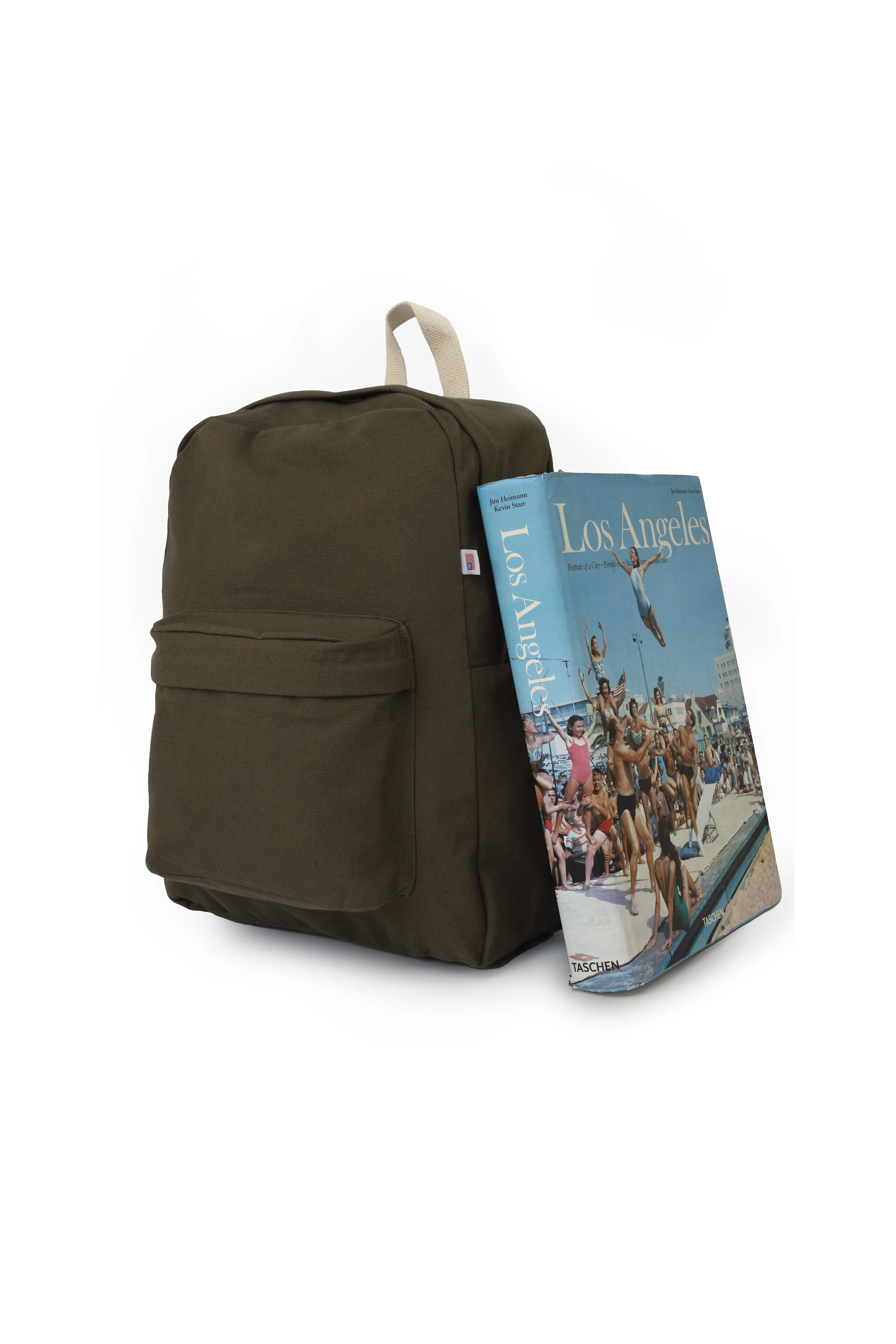 RCC508 - Cotton Canvas Backpack - Image 8
