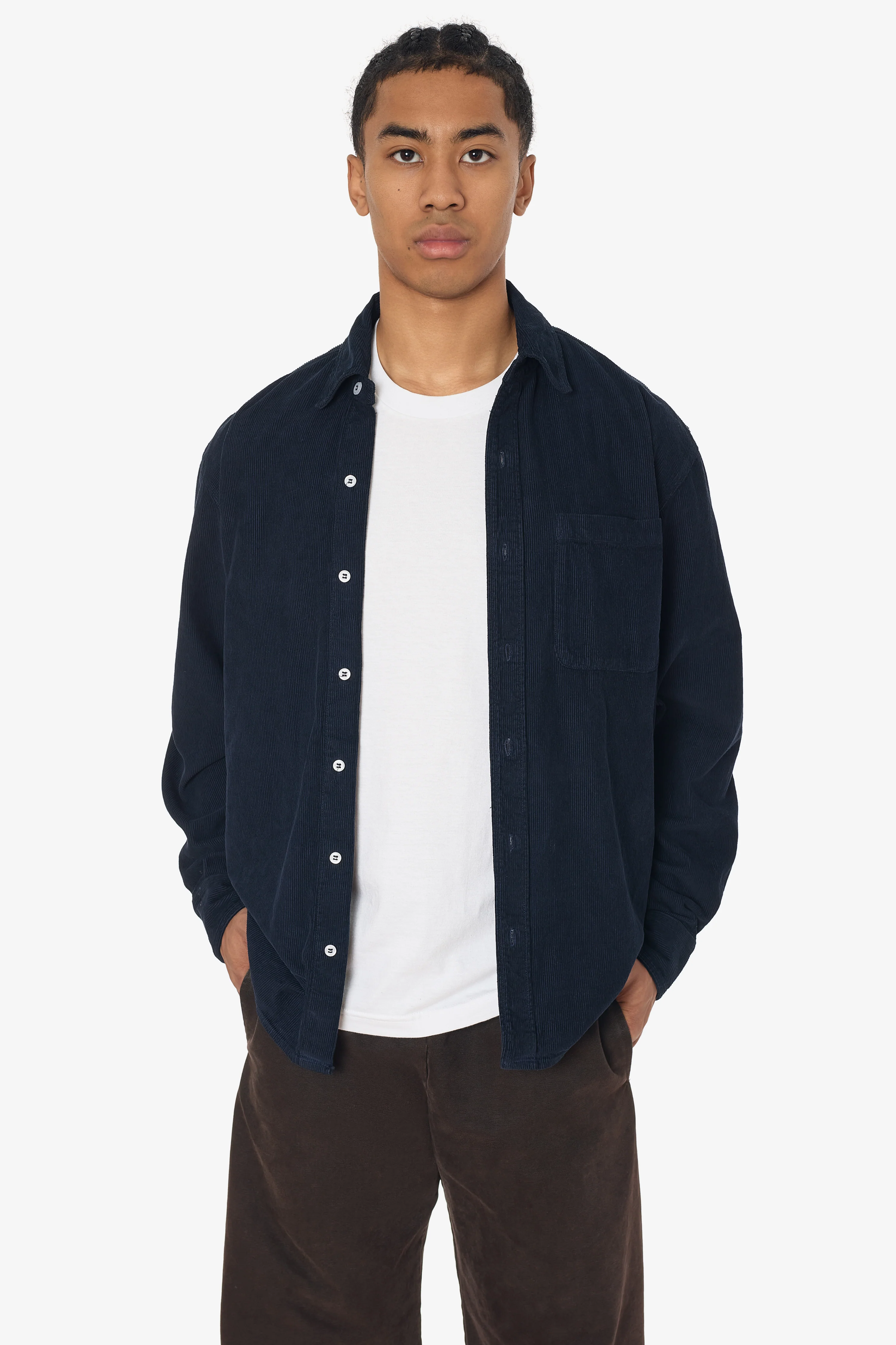 RCD402GD - Corduroy Button Down Shirt - Image 12