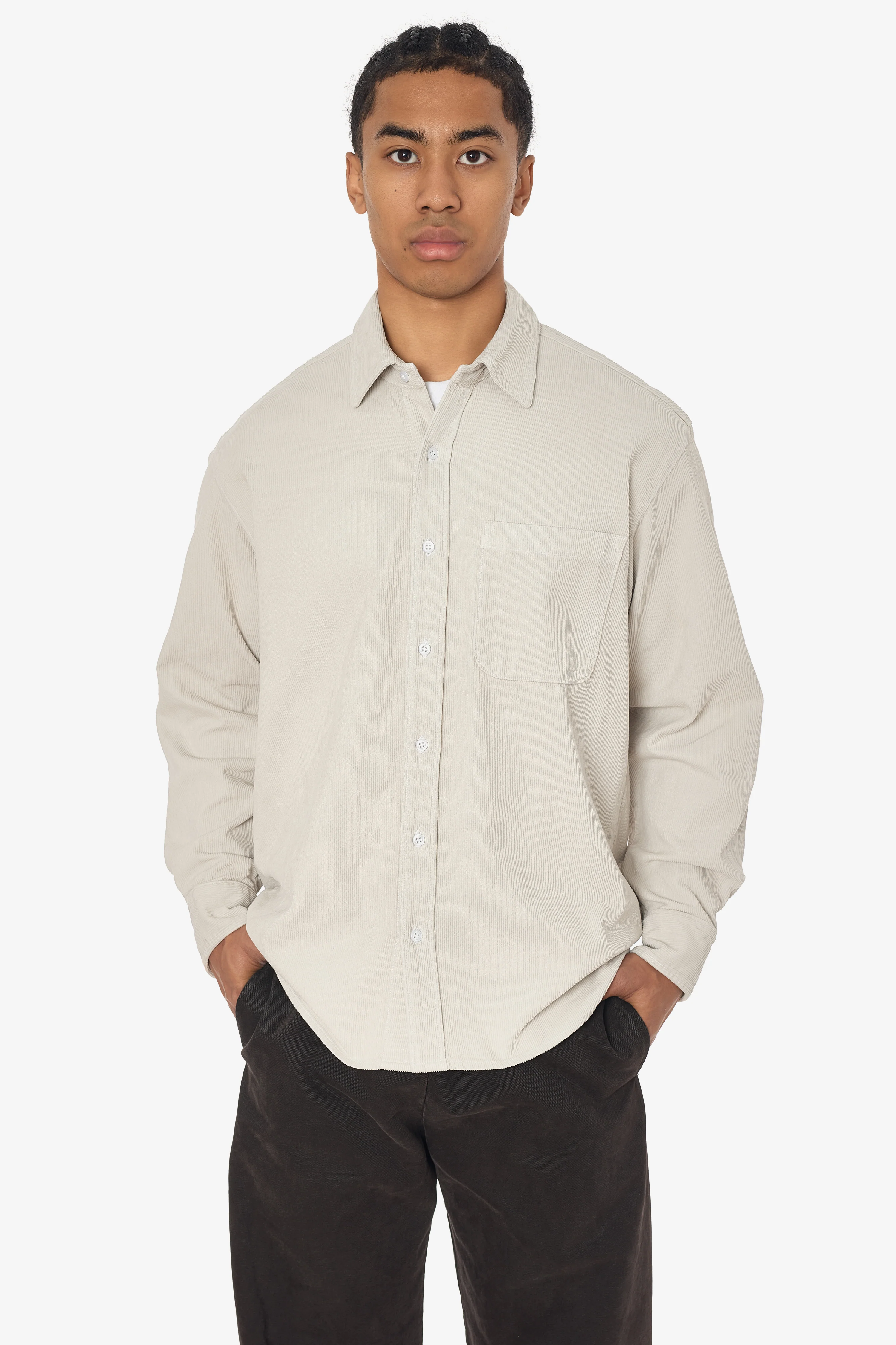 RCD402GD - Corduroy Button Down Shirt - Image 6