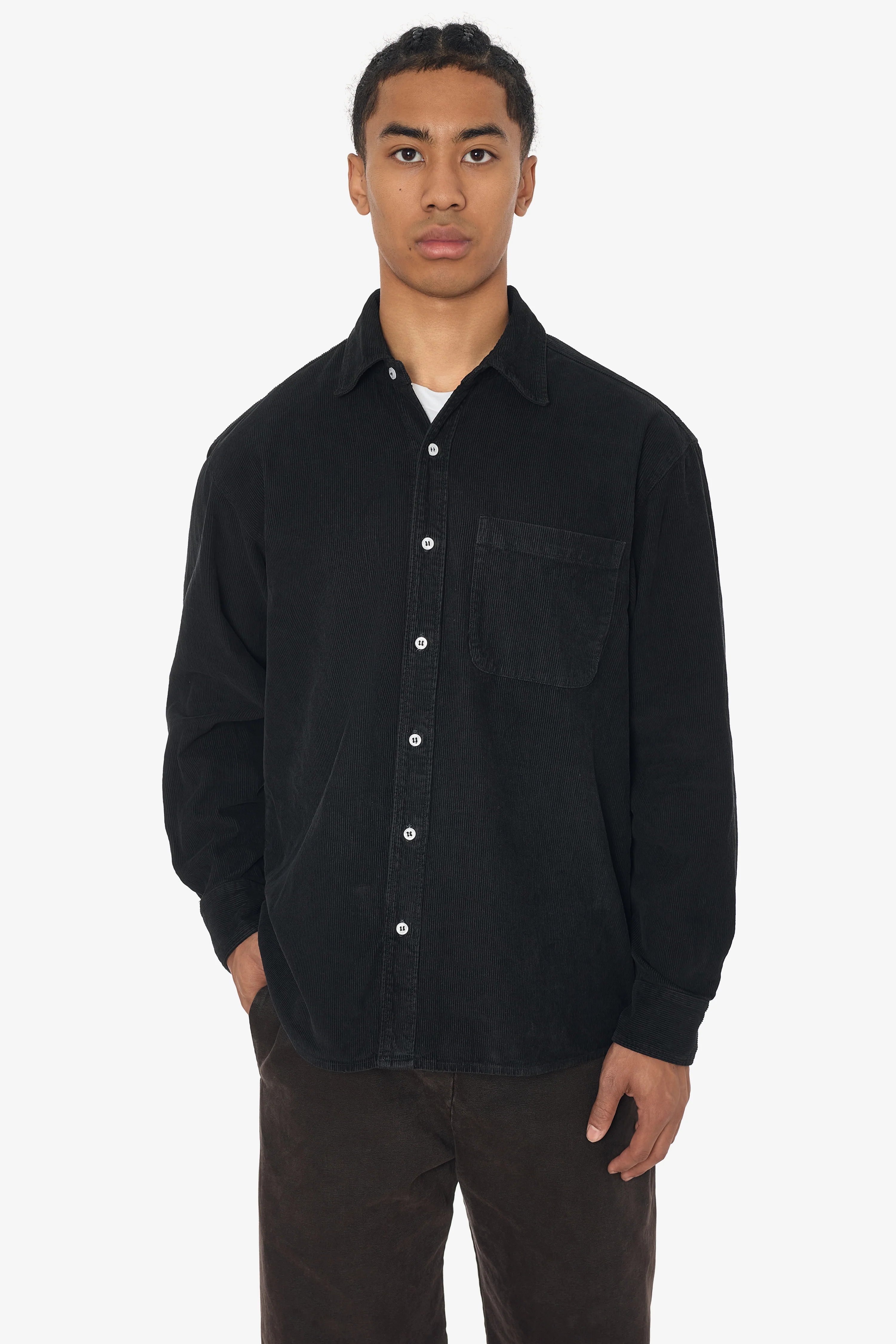 RCD402GD - Corduroy Button Down Shirt - Image 9