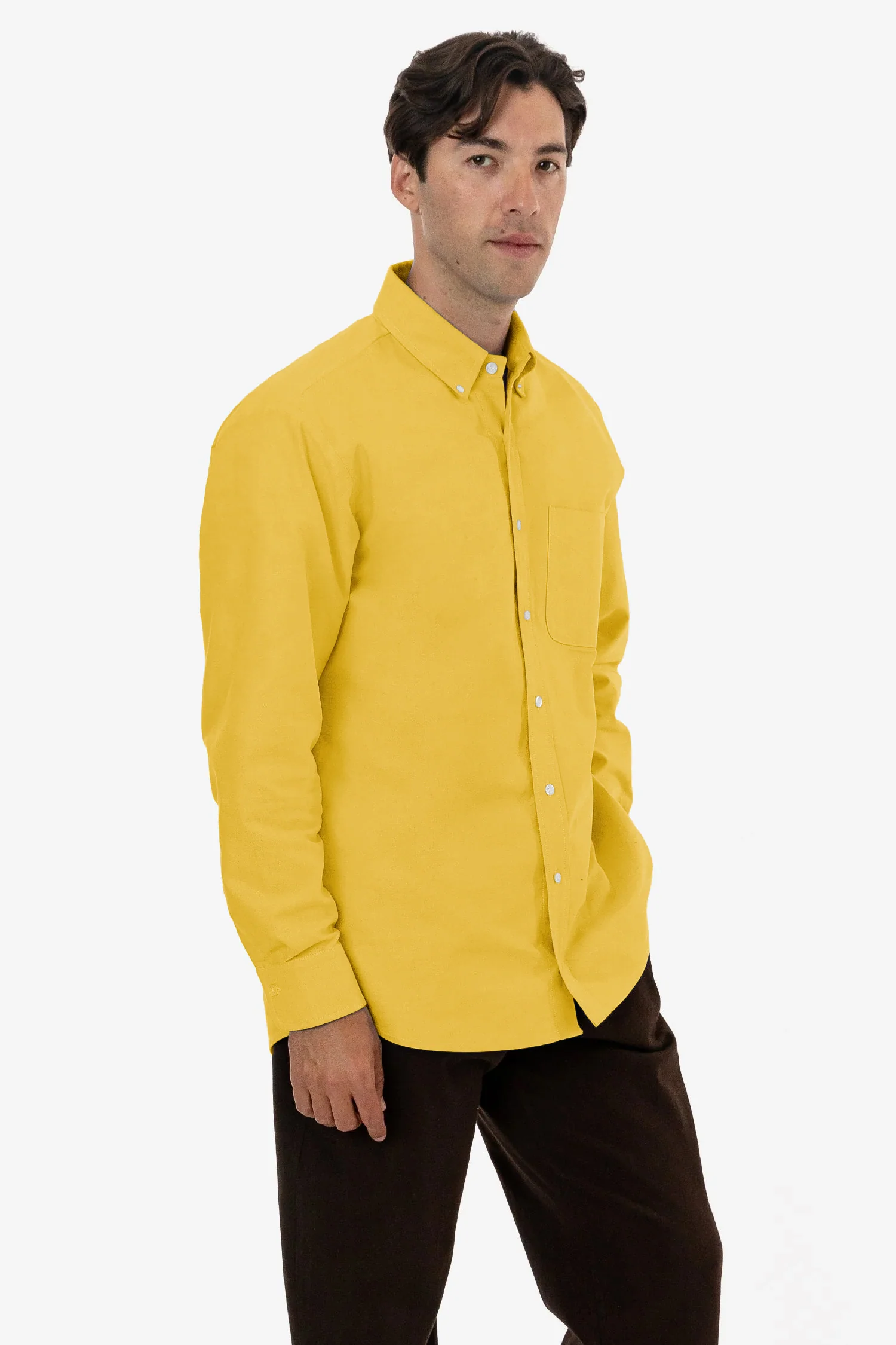 RCP402 - Classic Long Sleeve Oxford Button Down Shirt - Image 12