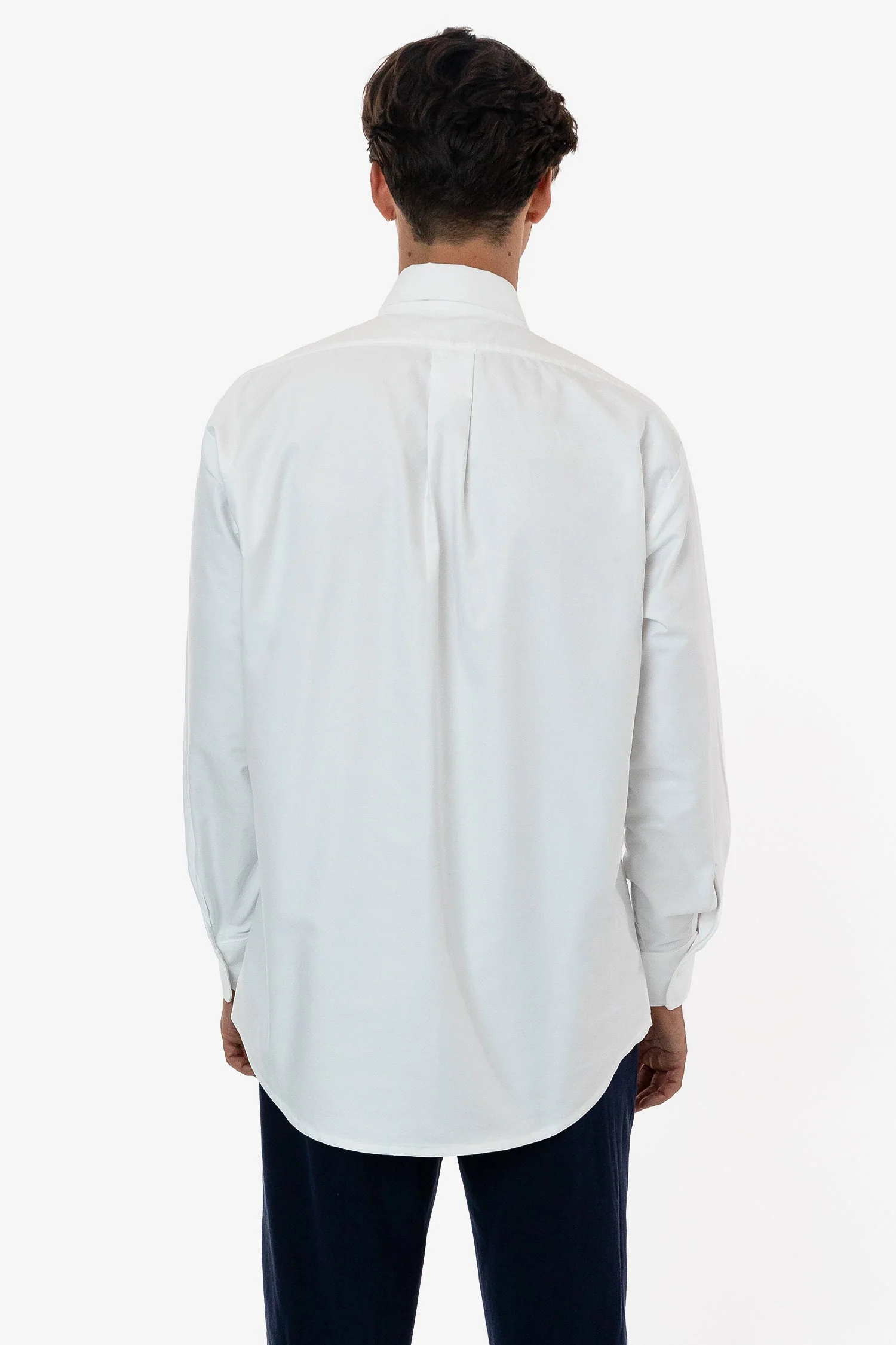 RCP402 - Classic Long Sleeve Oxford Button Down Shirt - Image 4
