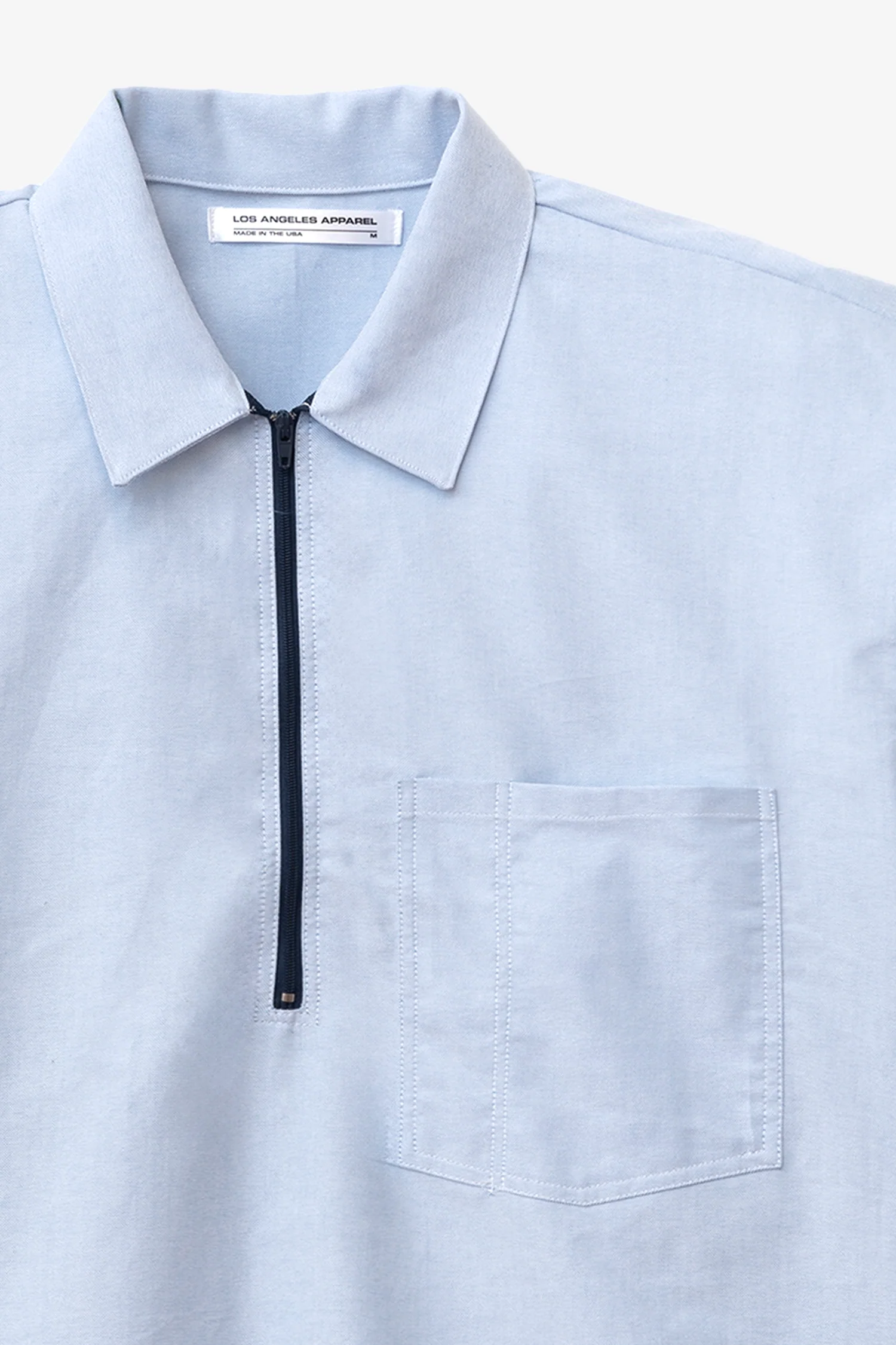 RCP409 - Oxford Zip-Up Work Shirt - Image 15