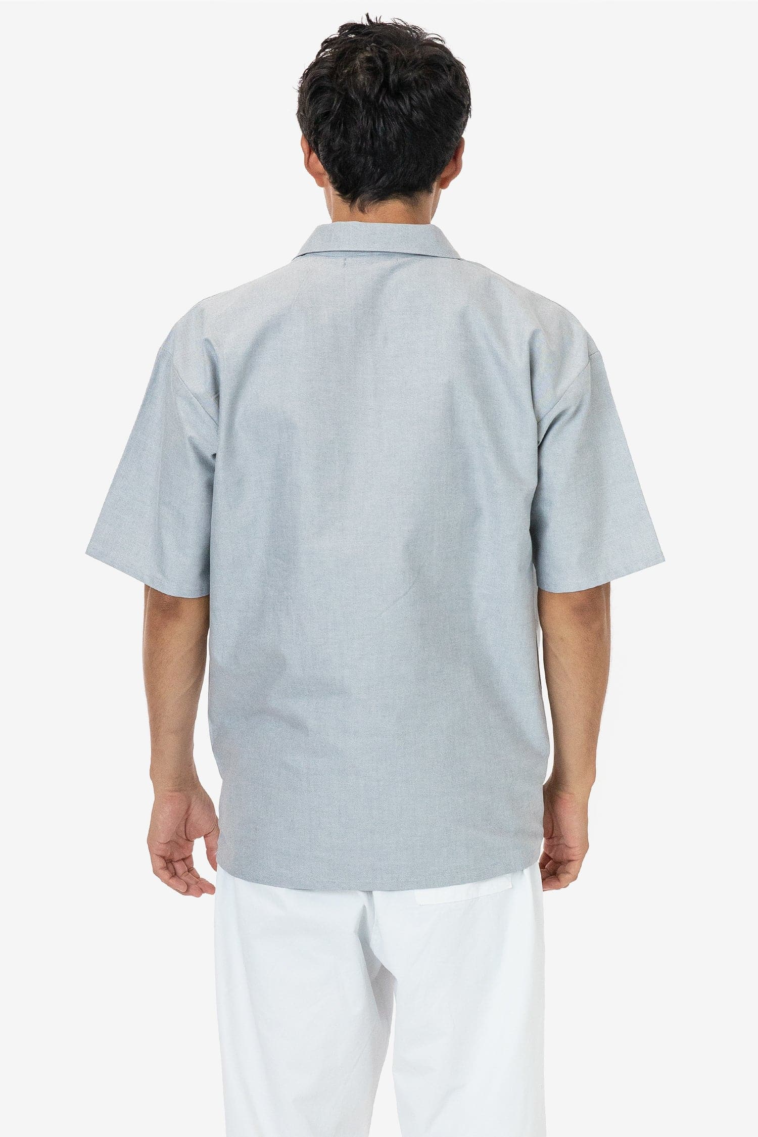 RCP409 - Oxford Zip-Up Work Shirt - Image 4