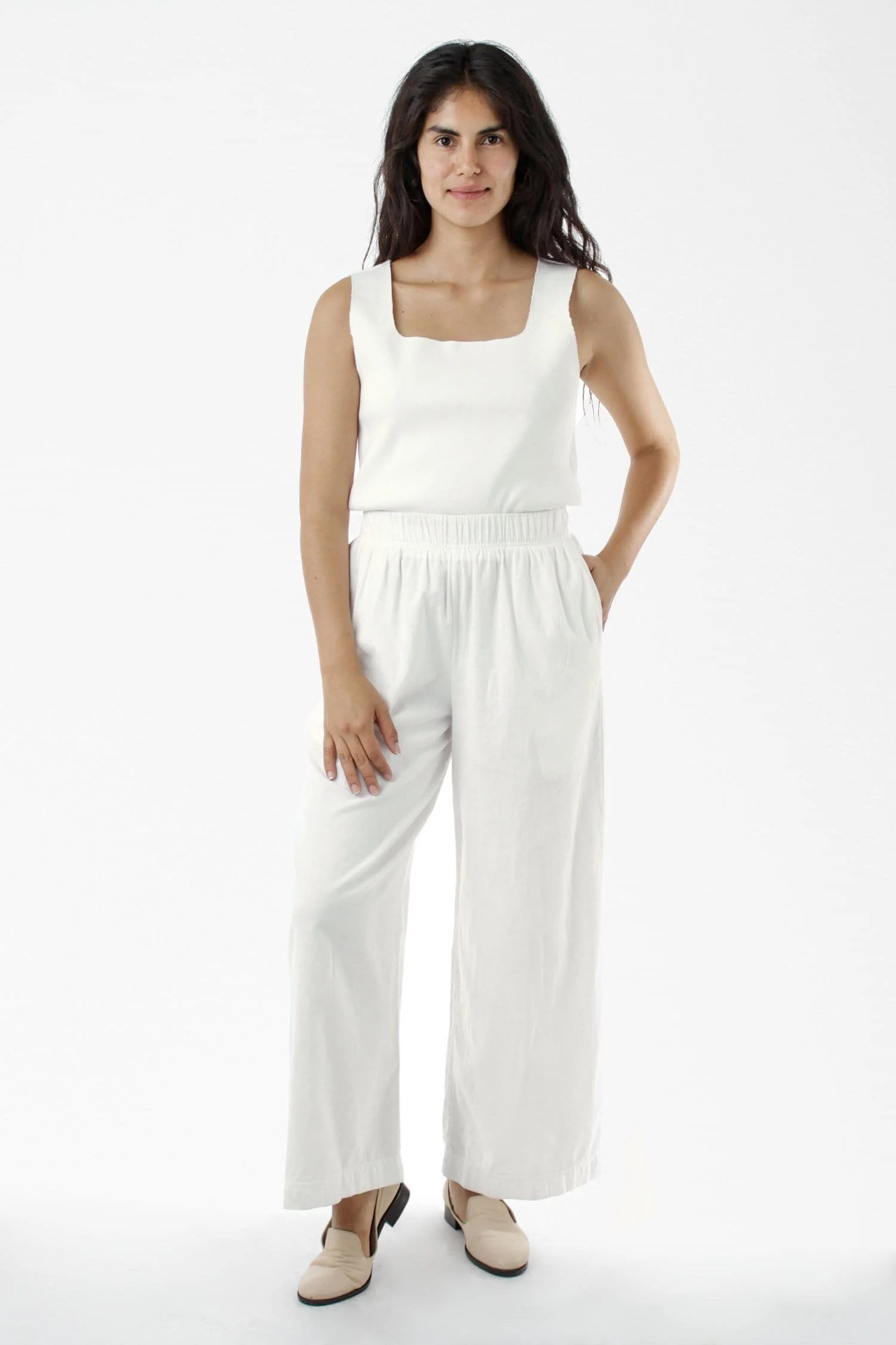 RCT308 - Cotton Twill Wide Pants - Image 11