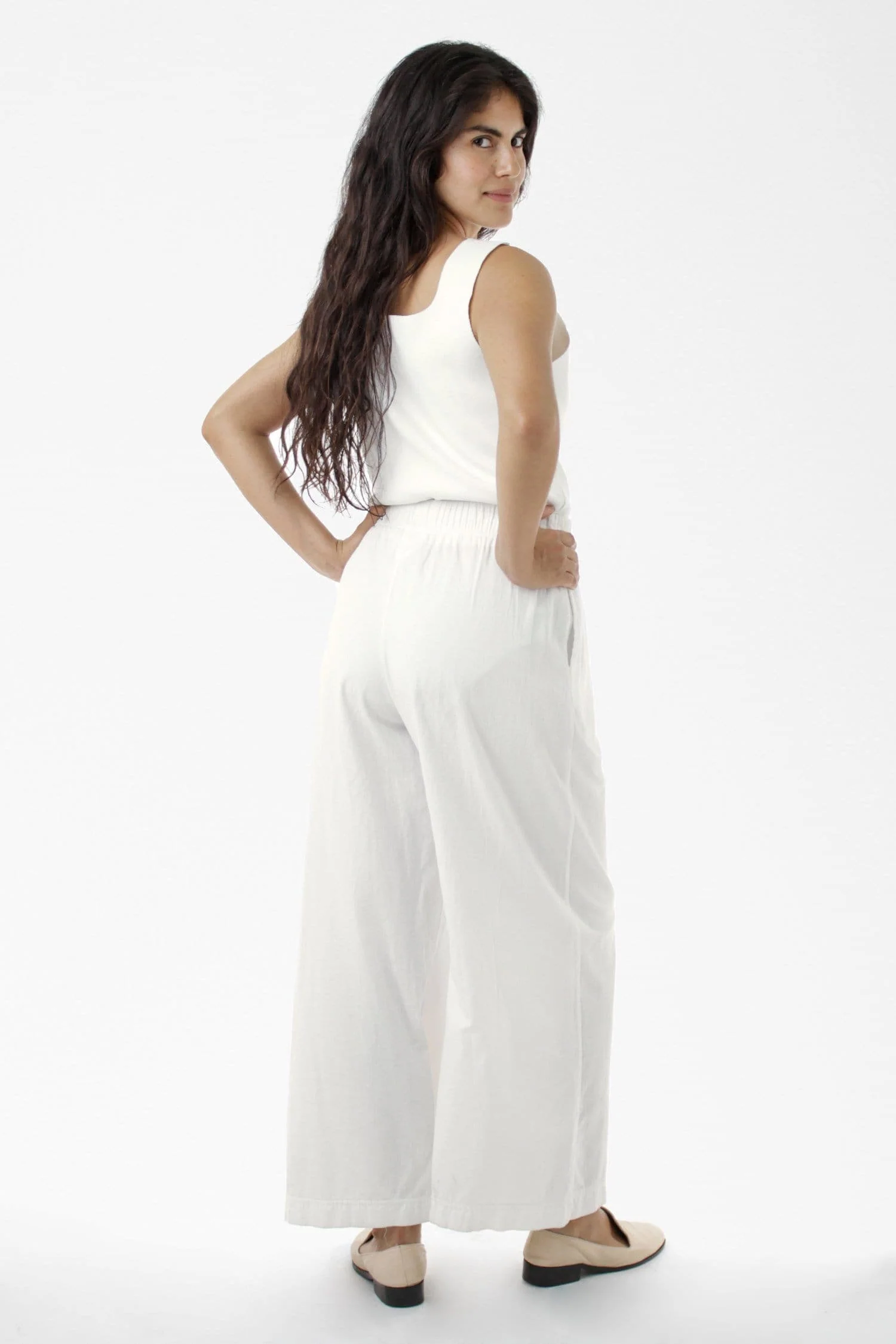 RCT308 - Cotton Twill Wide Pants - Image 12