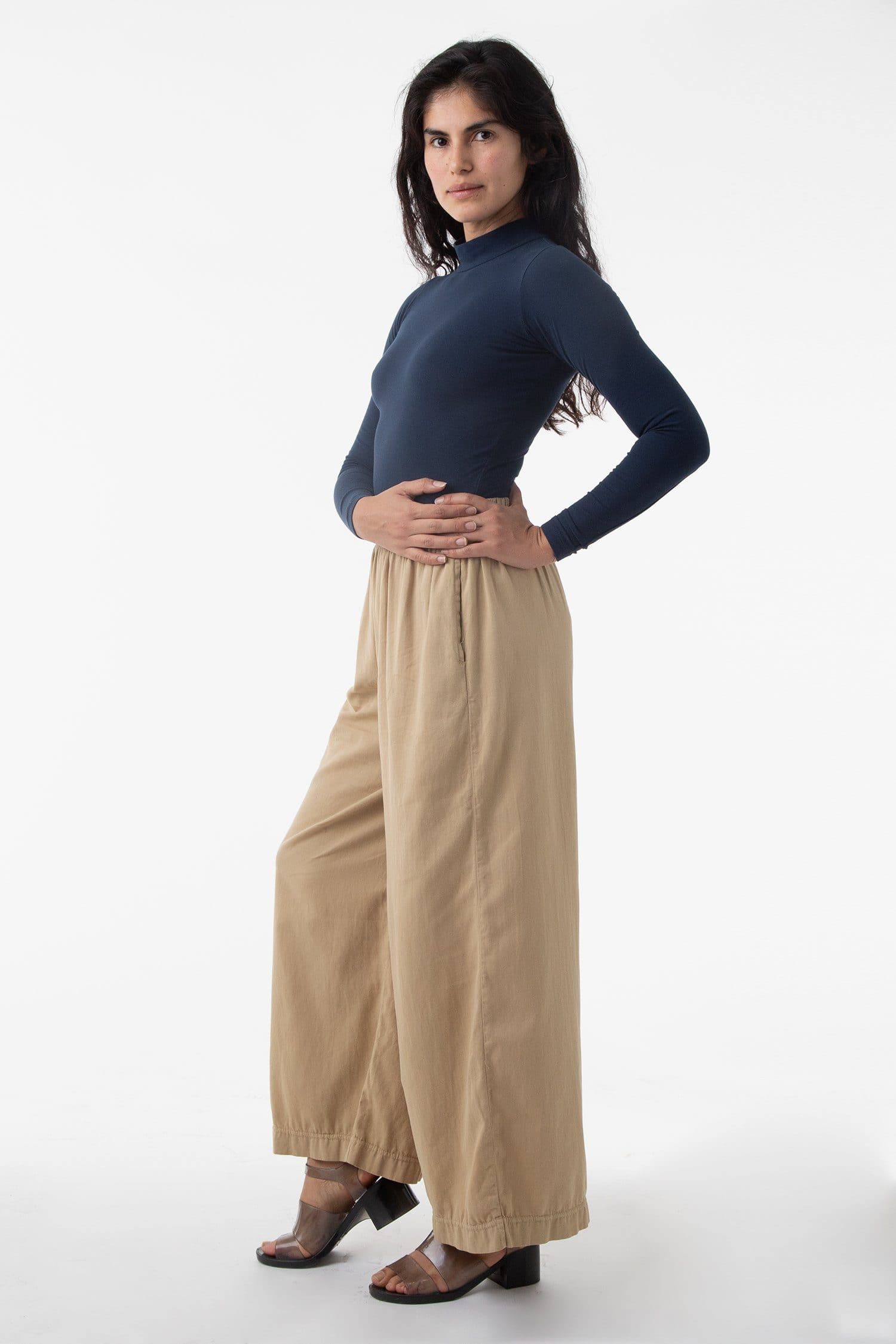 RCT308 - Cotton Twill Wide Pants - Image 13