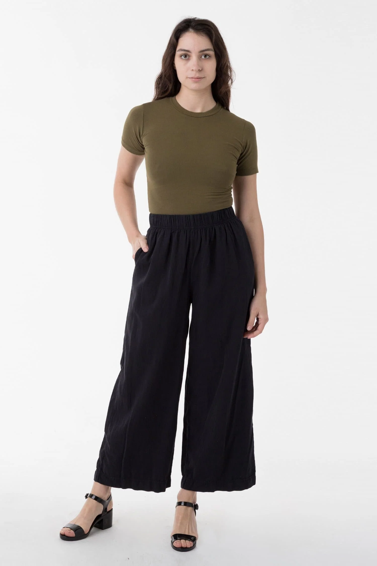 RCT308 - Cotton Twill Wide Pants - Image 14