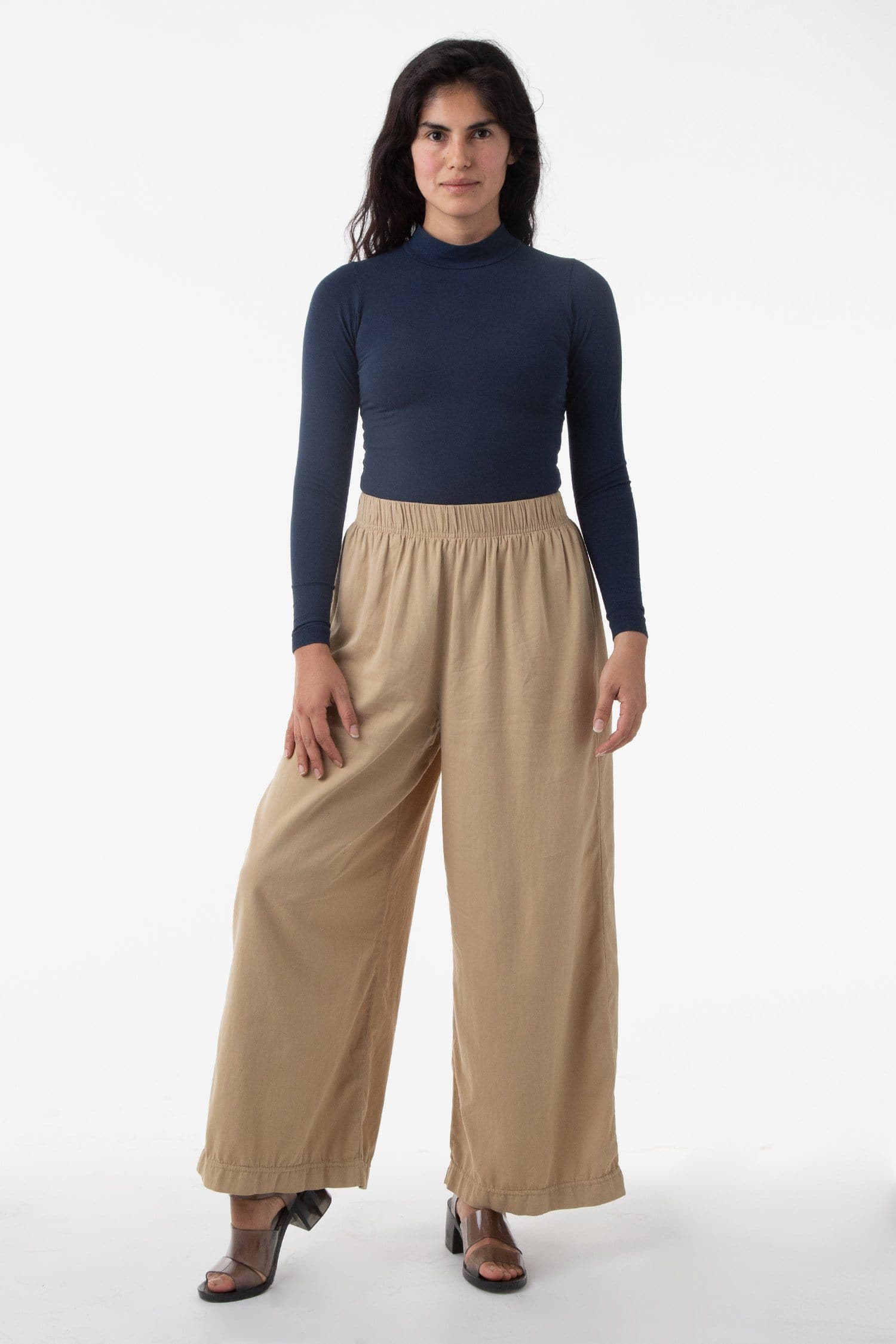 RCT308 - Cotton Twill Wide Pants - Image 7