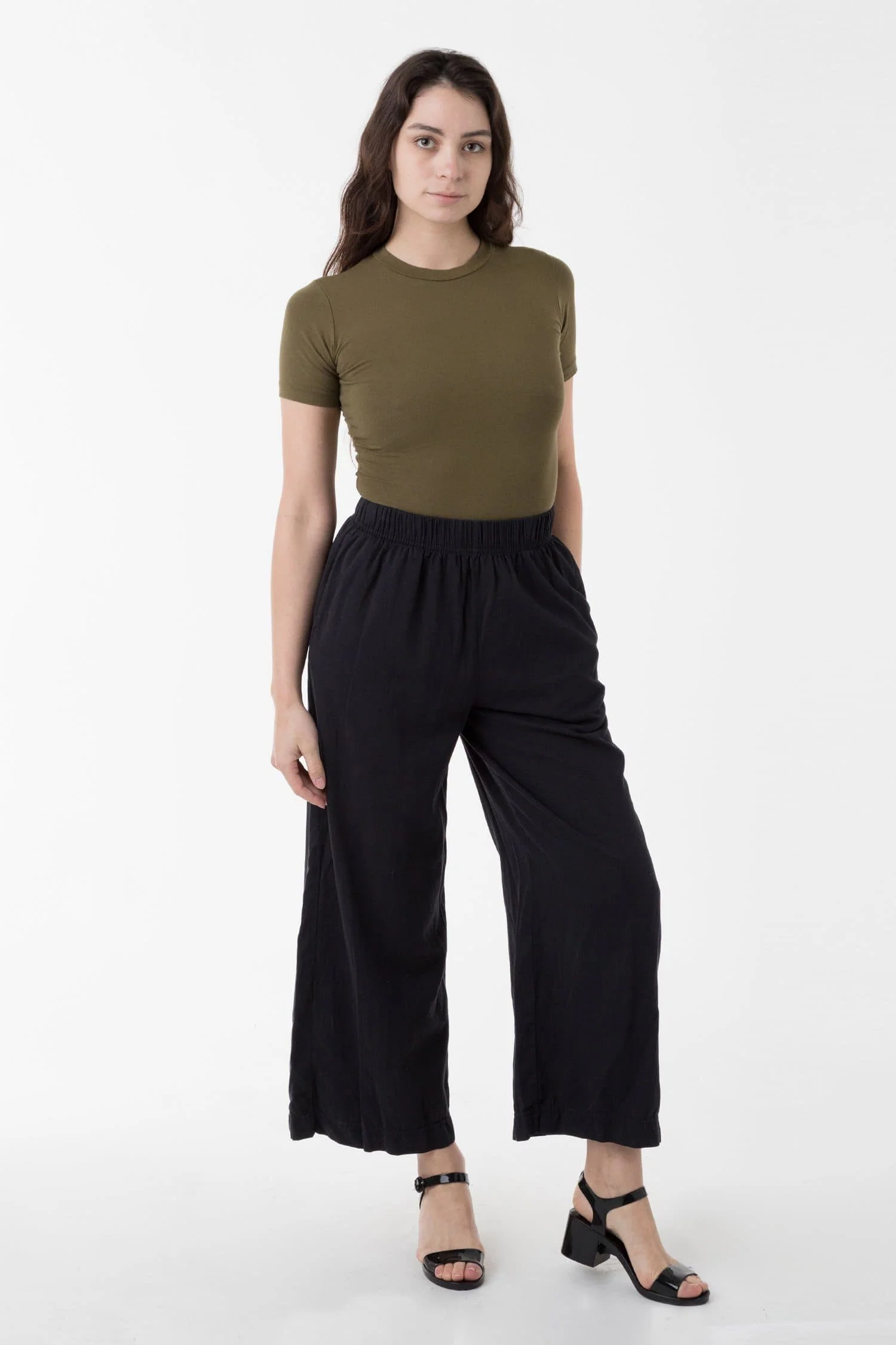 RCT308 - Cotton Twill Wide Pants - Image 8