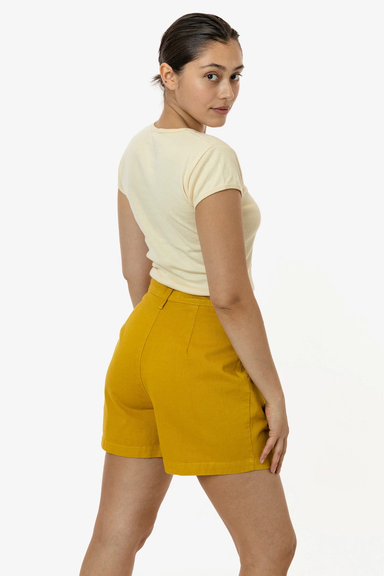 RCT372 - Cotton Twill Pleated Short - Image 8
