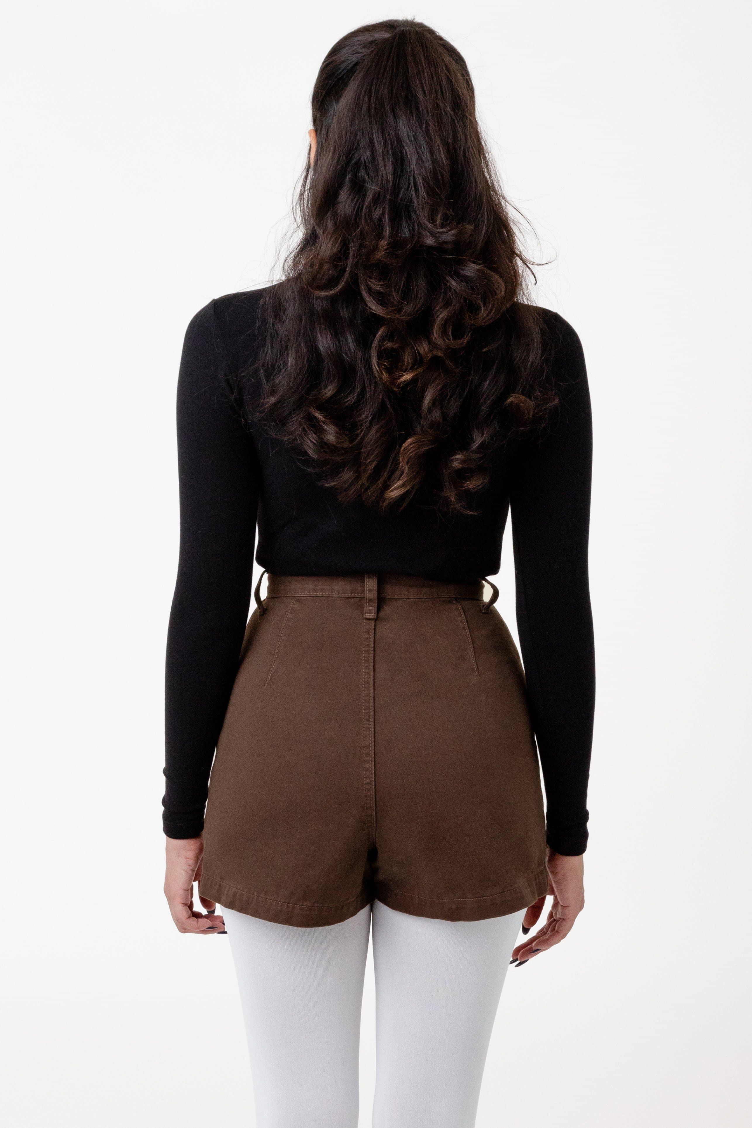 RCT380 - Cotton Twill Button-Front Skort - Image 5