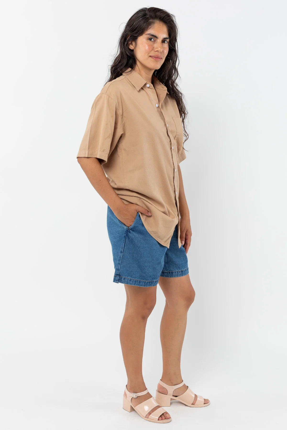 RCT419GD - Cotton Twill Casual Button Up Shirt - Image 12