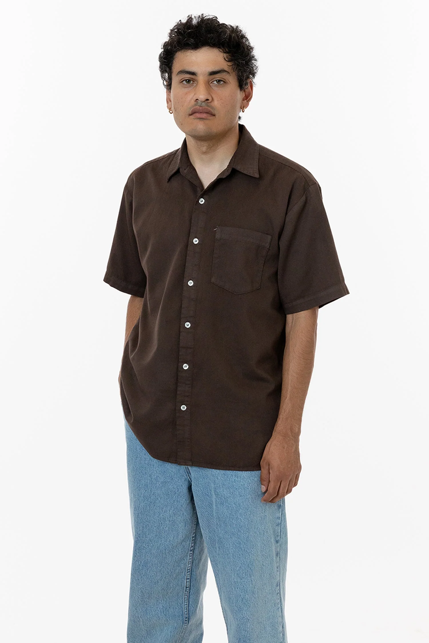 RCT419GD - Cotton Twill Casual Button Up Shirt - Image 6