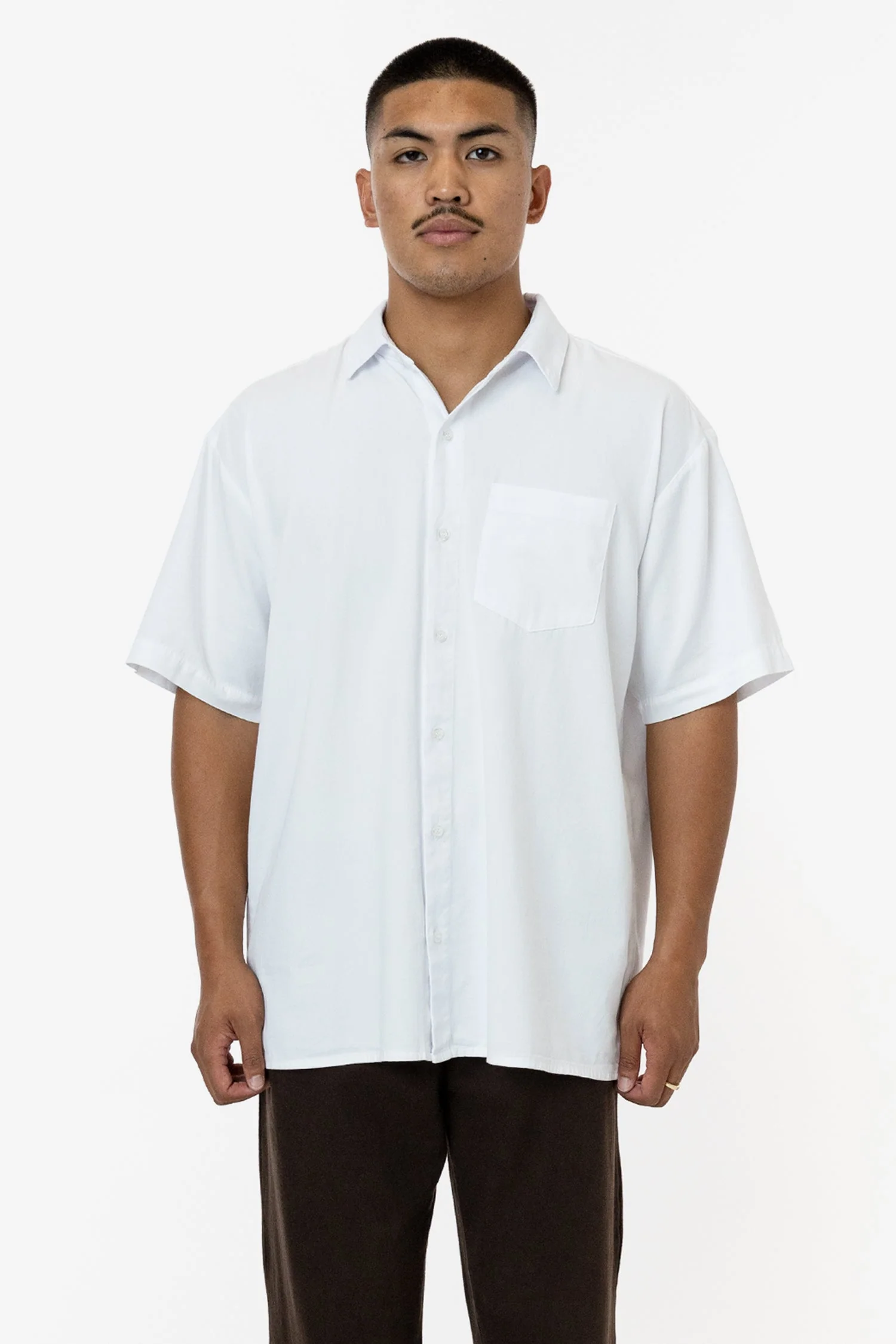 RCT419GD - Cotton Twill Casual Button Up Shirt - Image 7
