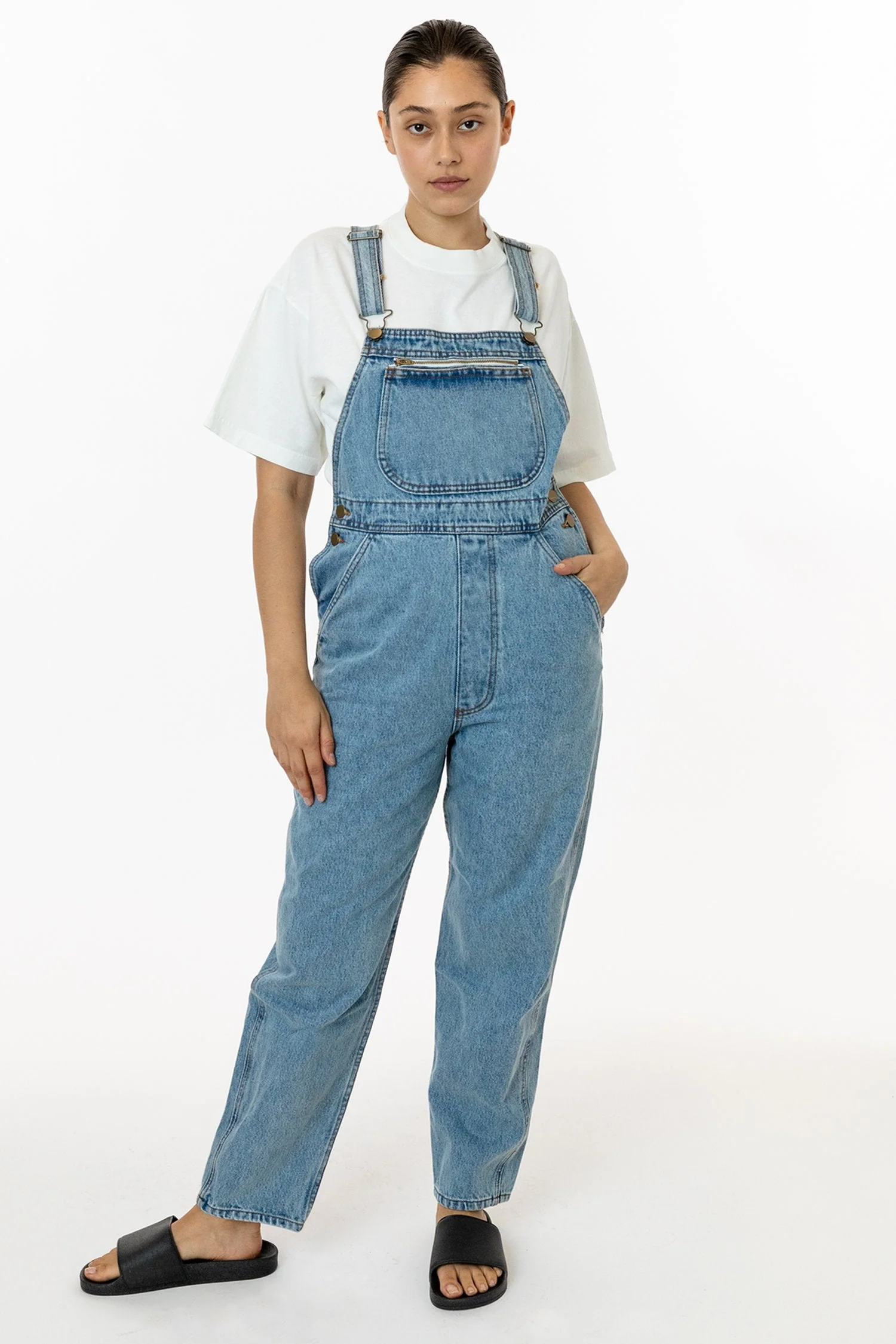 RDNU07 Mix - Unisex 14 oz. Denim Overall - Image 3
