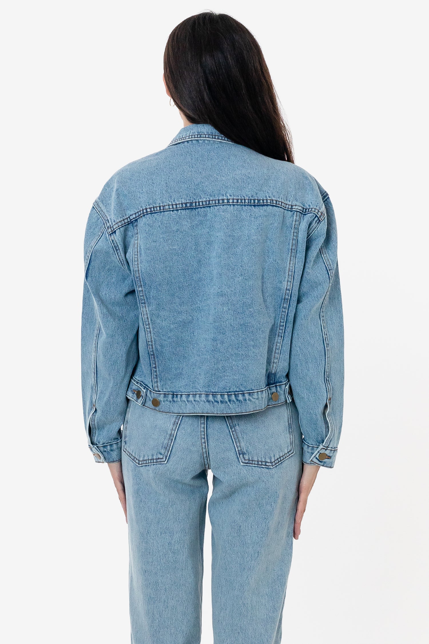 RDNW03 - Denim Cropped Jacket - Image 4