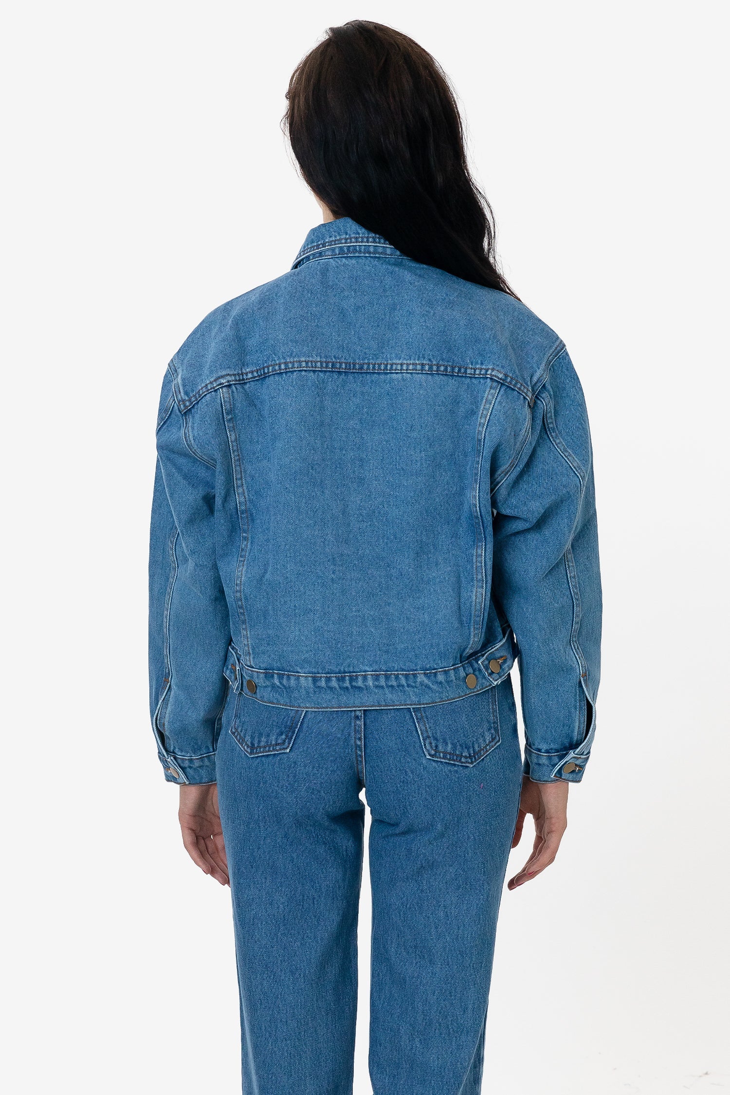 RDNW03 - Denim Cropped Jacket - Image 7