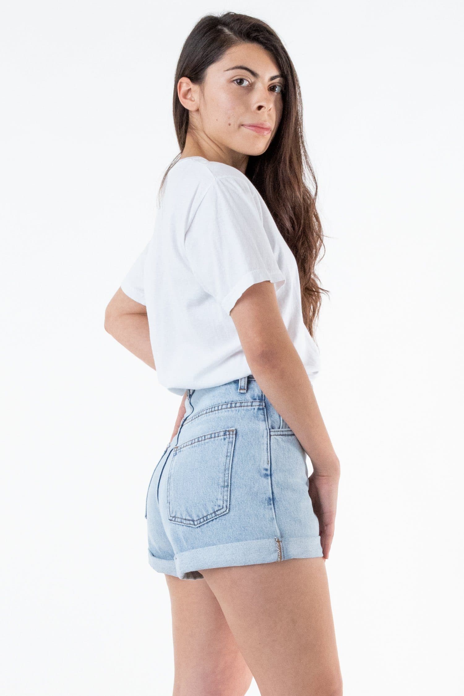 RDNW05 - Denim Loose Cuff Short - Image 12