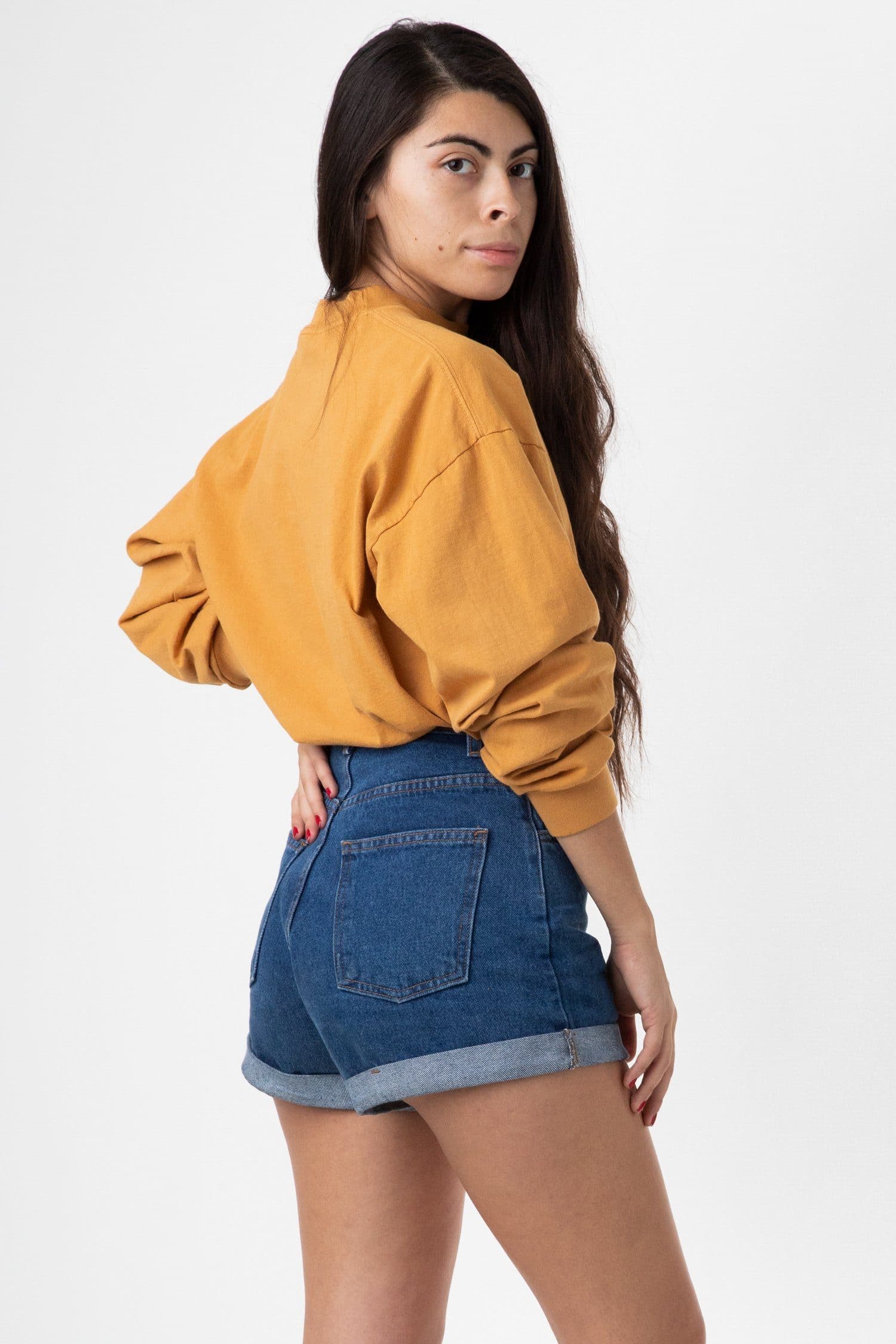 RDNW05 - Denim Loose Cuff Short - Image 14