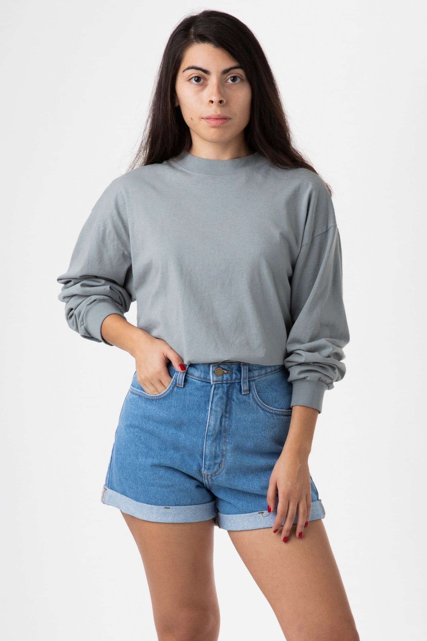 RDNW05 - Denim Loose Cuff Short - Image 16