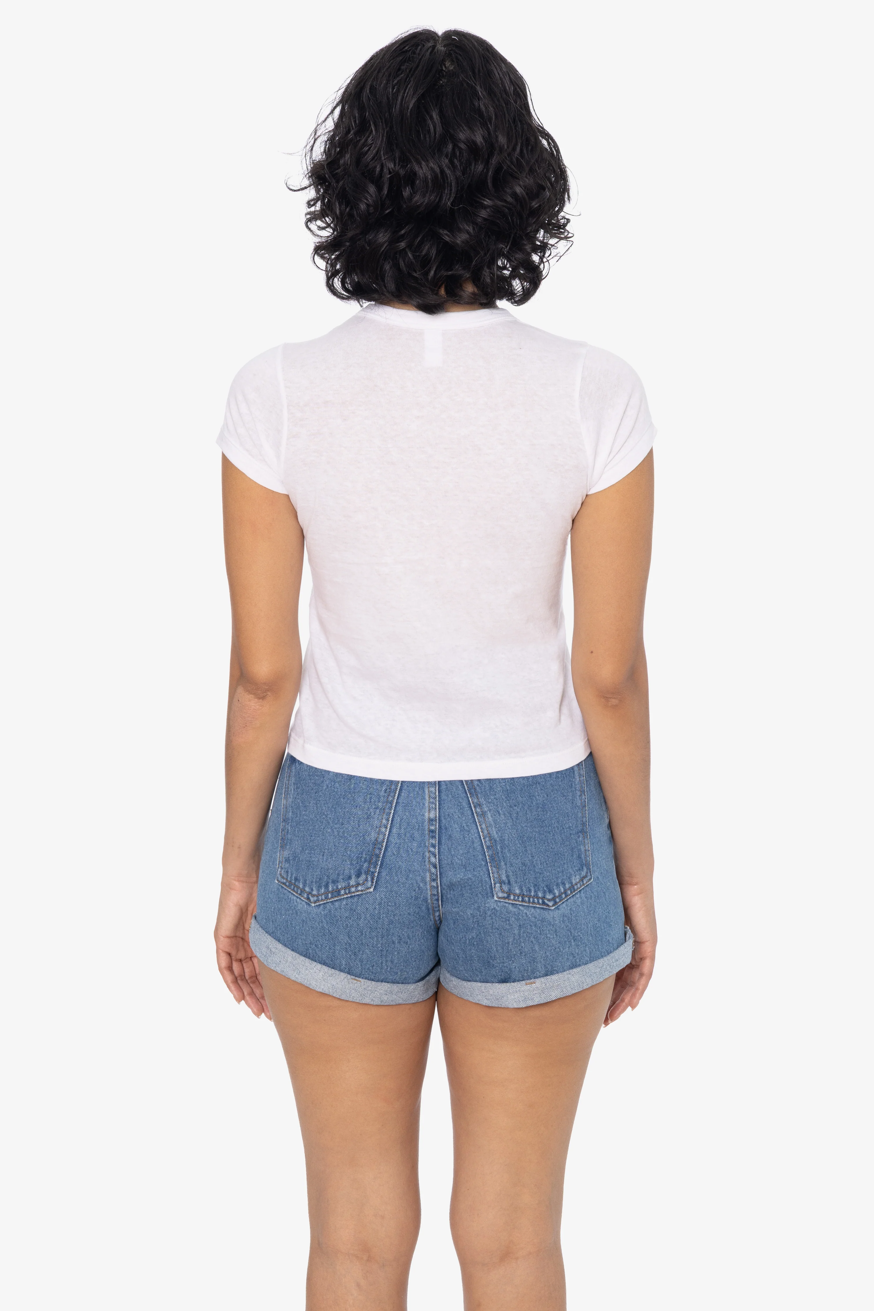 RDNW05 - Denim Loose Cuff Short - Image 3
