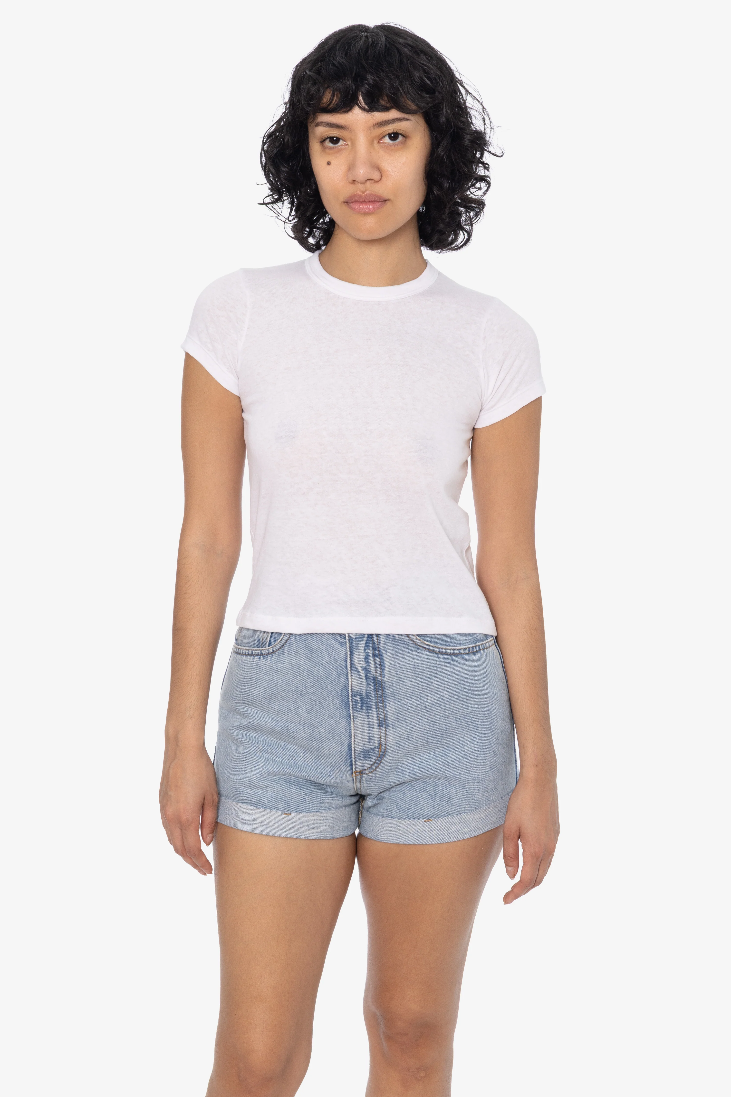 RDNW05 - Denim Loose Cuff Short - Image 4