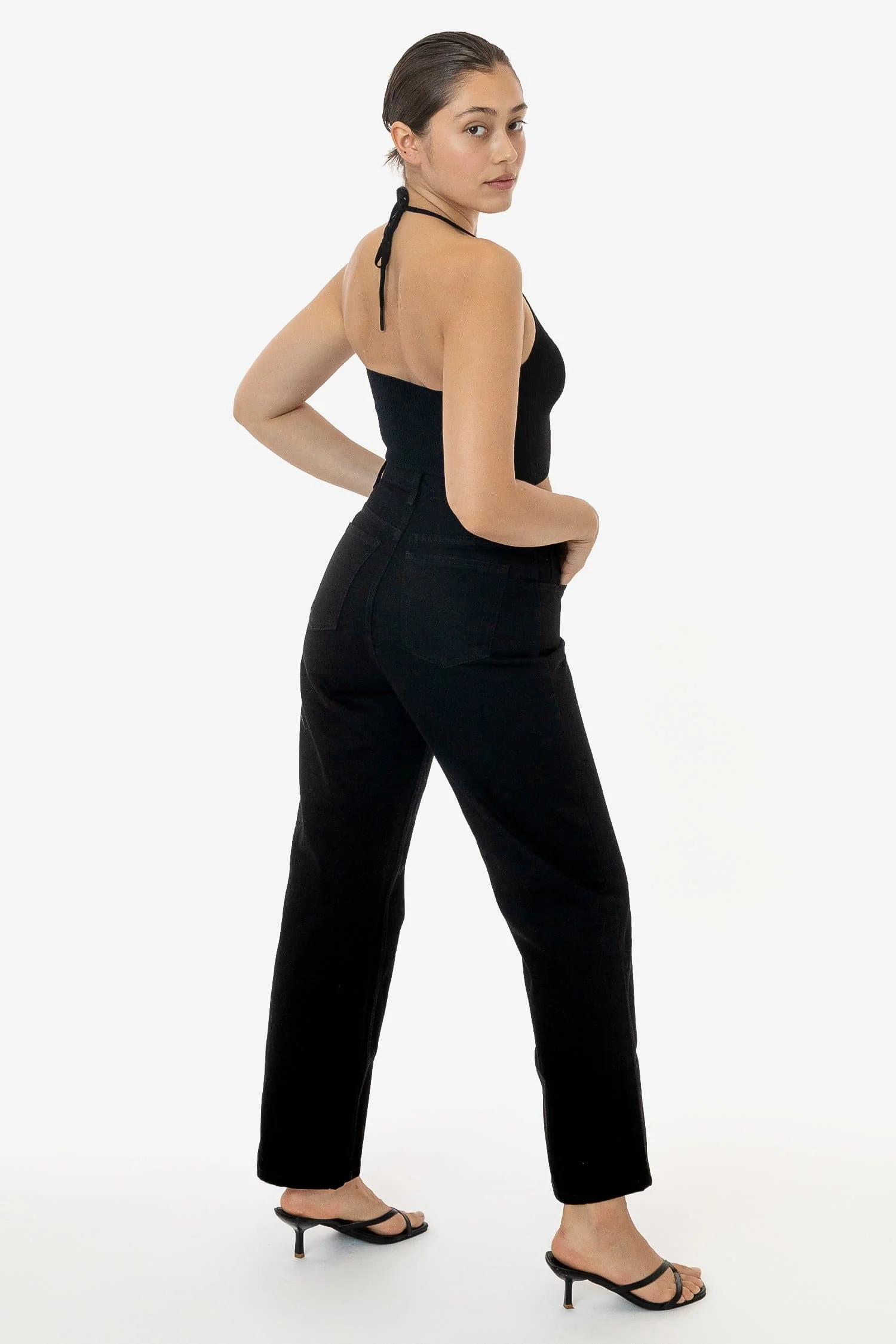 RDNW08 - Straight Leg High Waisted Jean - Image 10