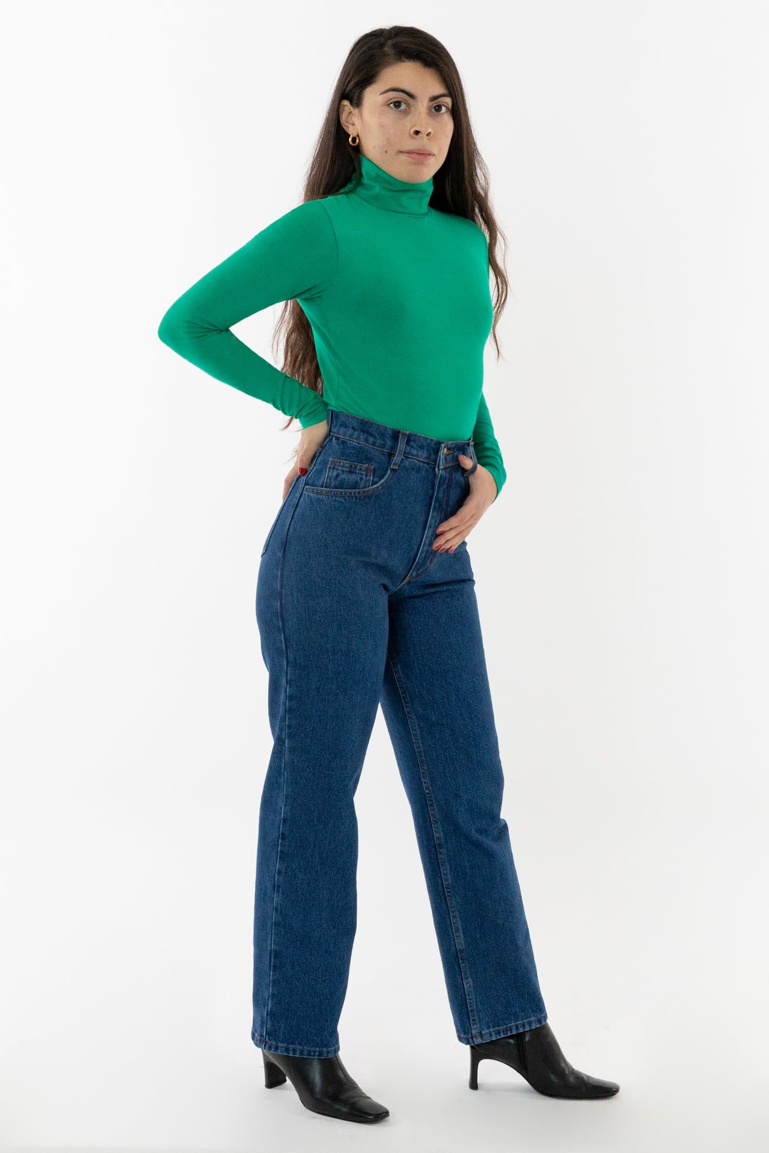 RDNW08 - Straight Leg High Waisted Jean - Image 12
