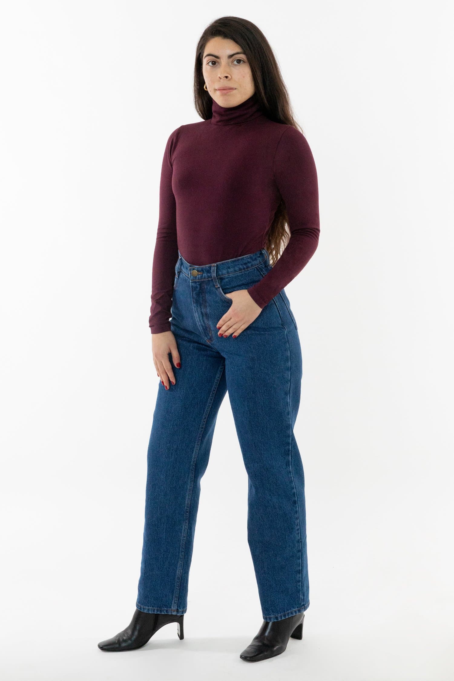 RDNW08 - Straight Leg High Waisted Jean - Image 13