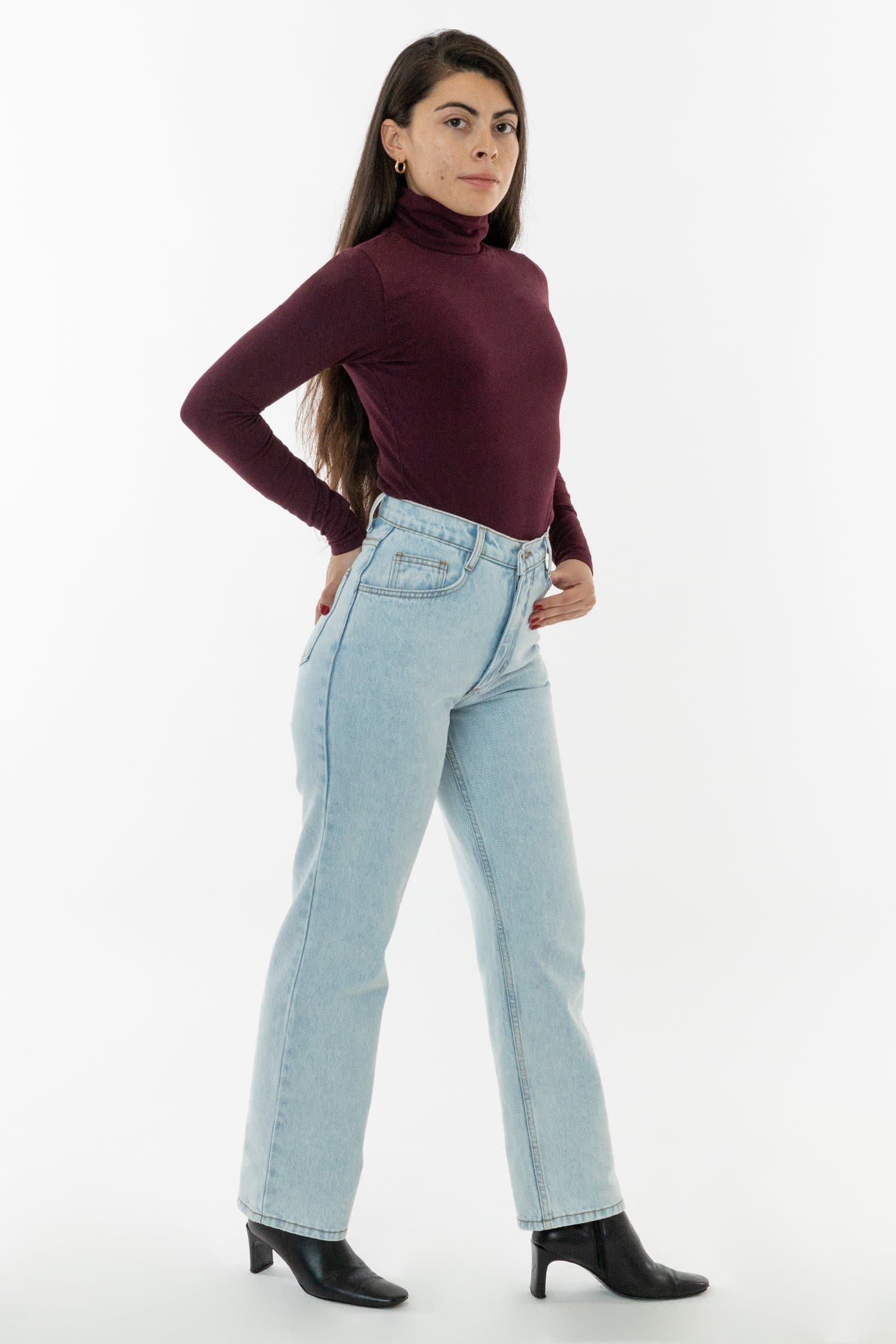 RDNW08 - Straight Leg High Waisted Jean - Image 7