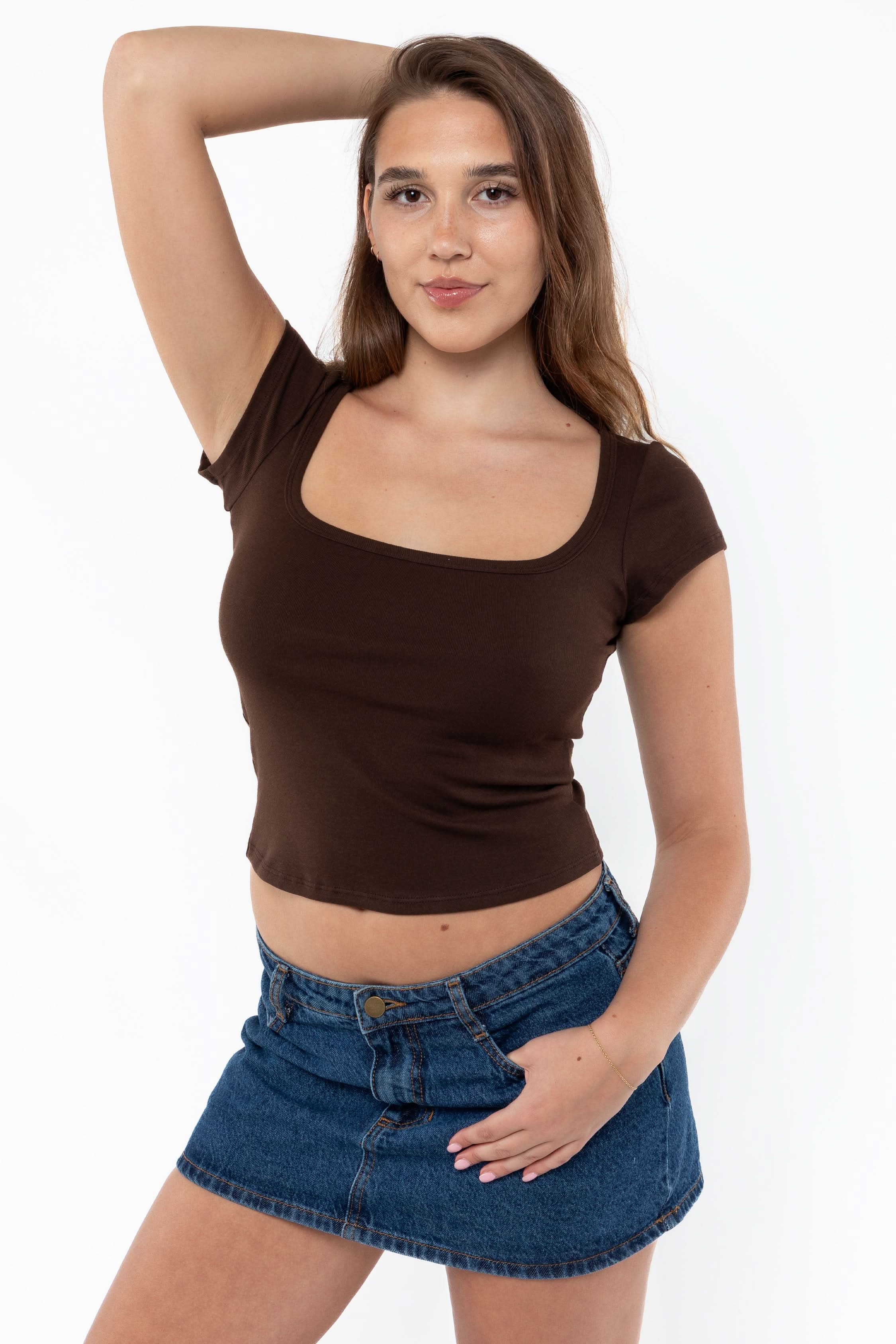RDNW30 - Denim Micro Mini Skirt - Image 17