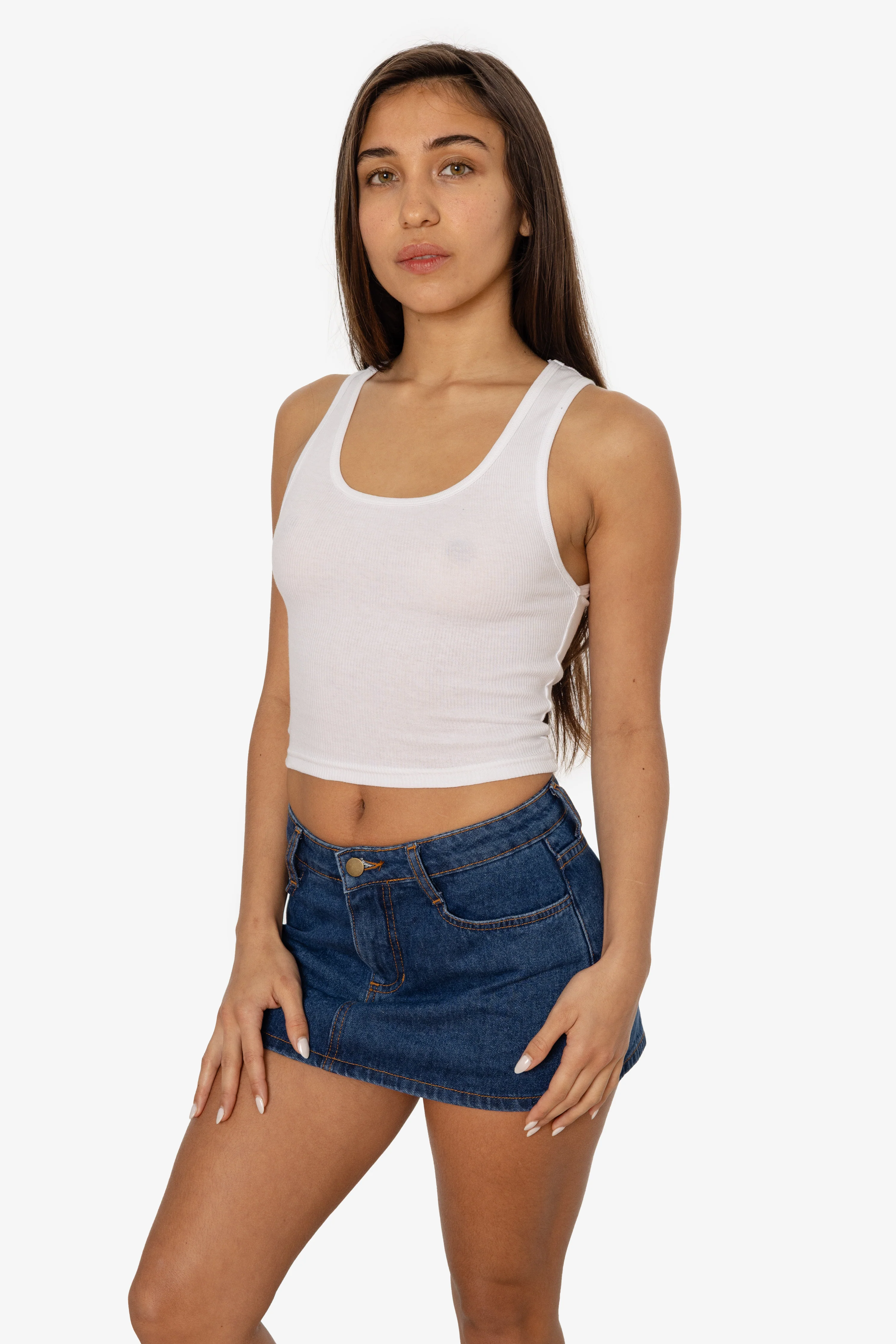RDNW30 - Denim Micro Mini Skirt - Image 26