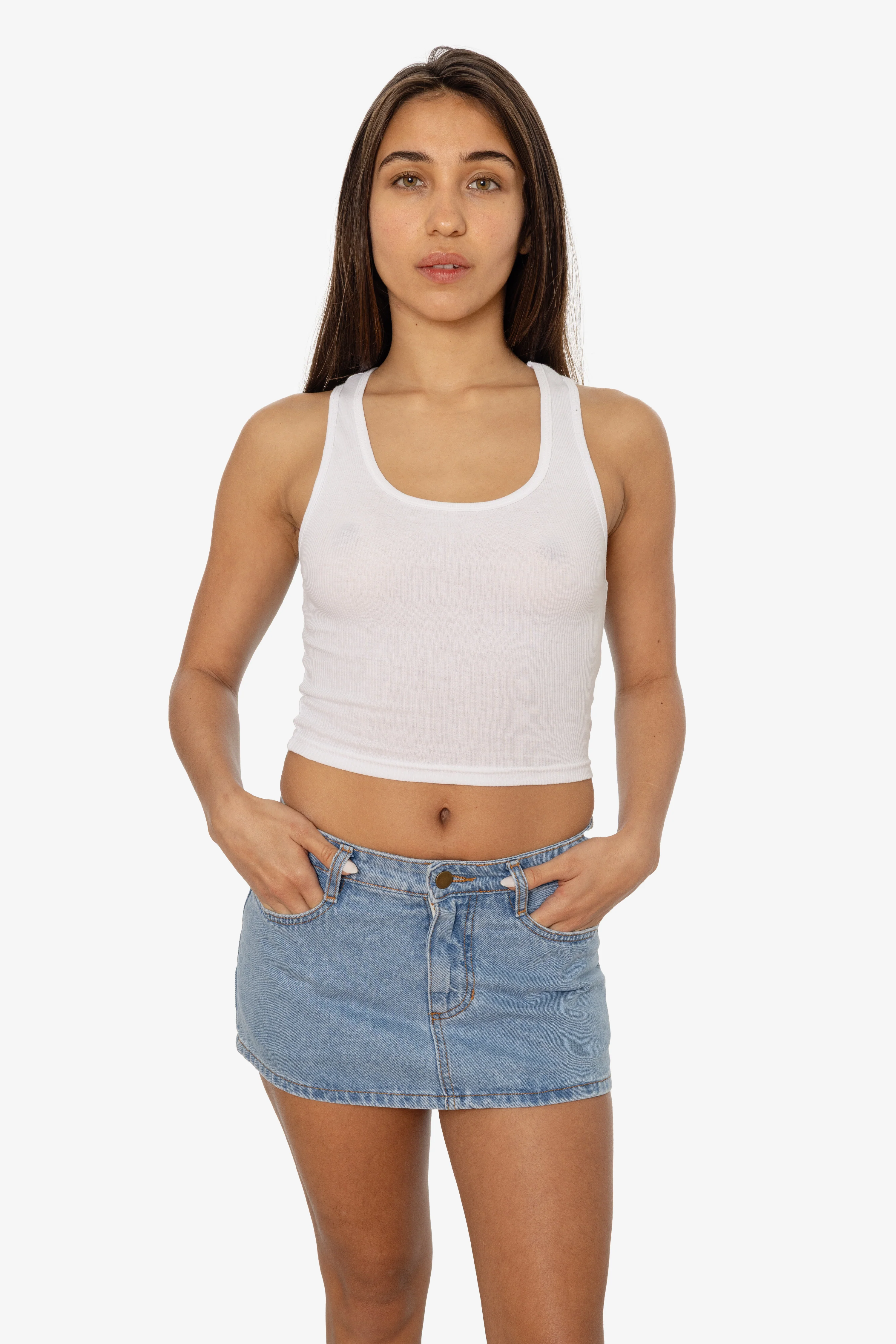 RDNW30 - Denim Micro Mini Skirt - Image 29