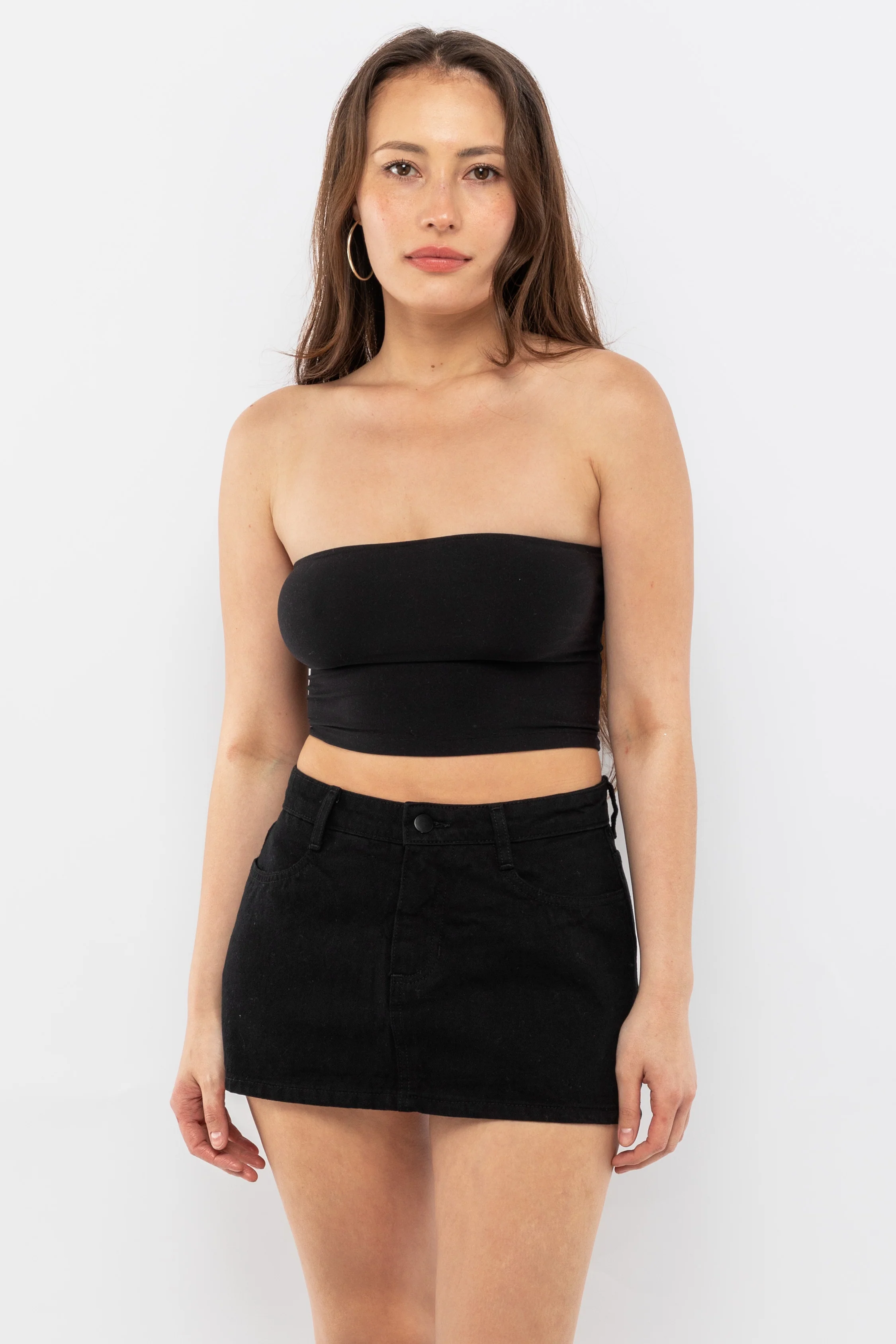 RDNW30 - Denim Micro Mini Skirt - Image 4