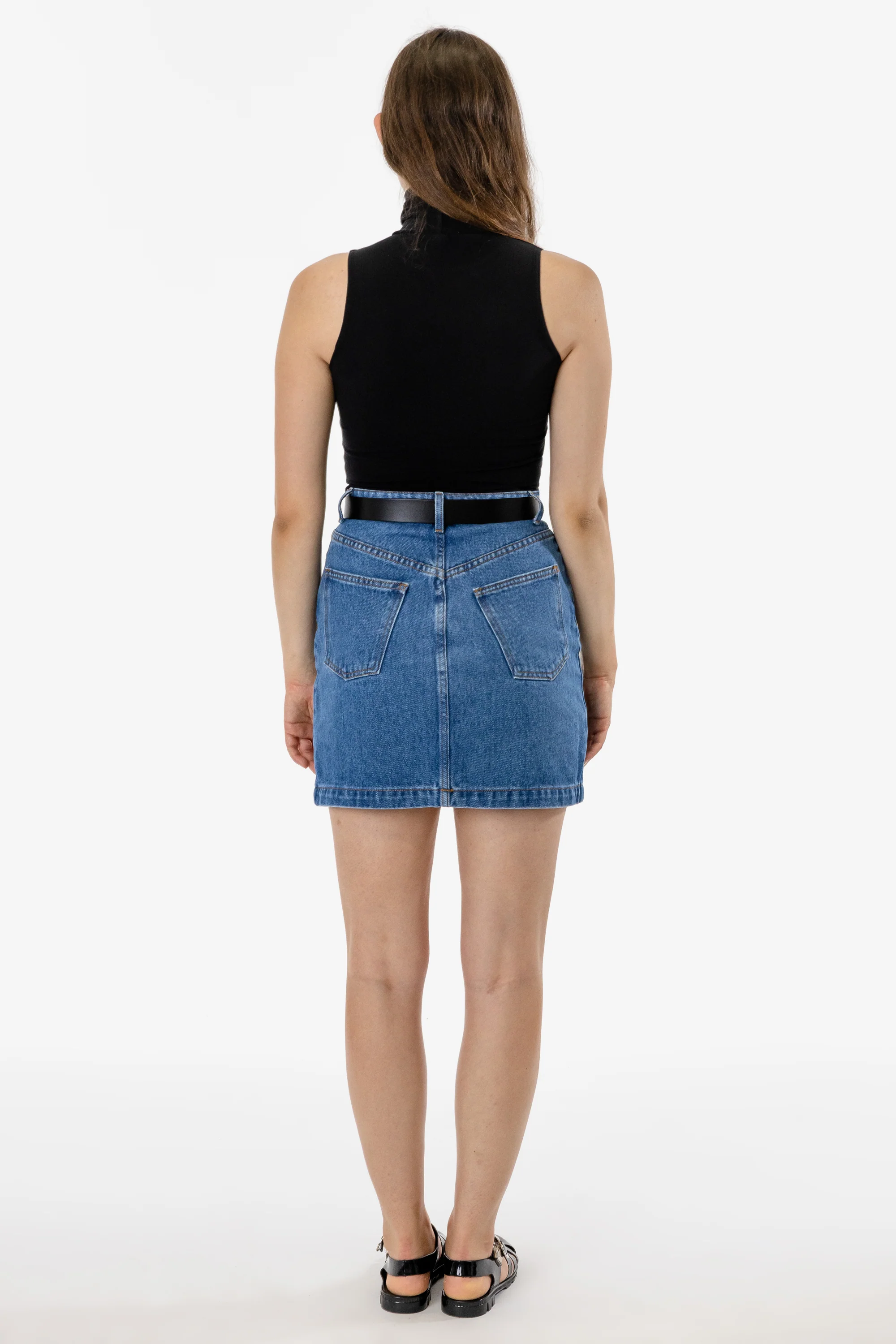 RDNW33 - Denim High Waist Pencil Skirt - Image 14