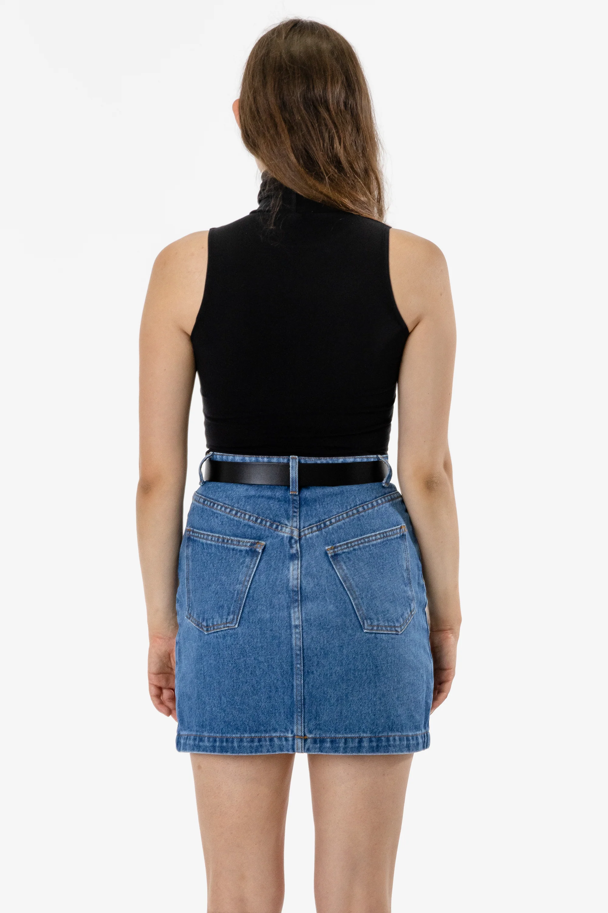 RDNW33 - Denim High Waist Pencil Skirt - Image 4