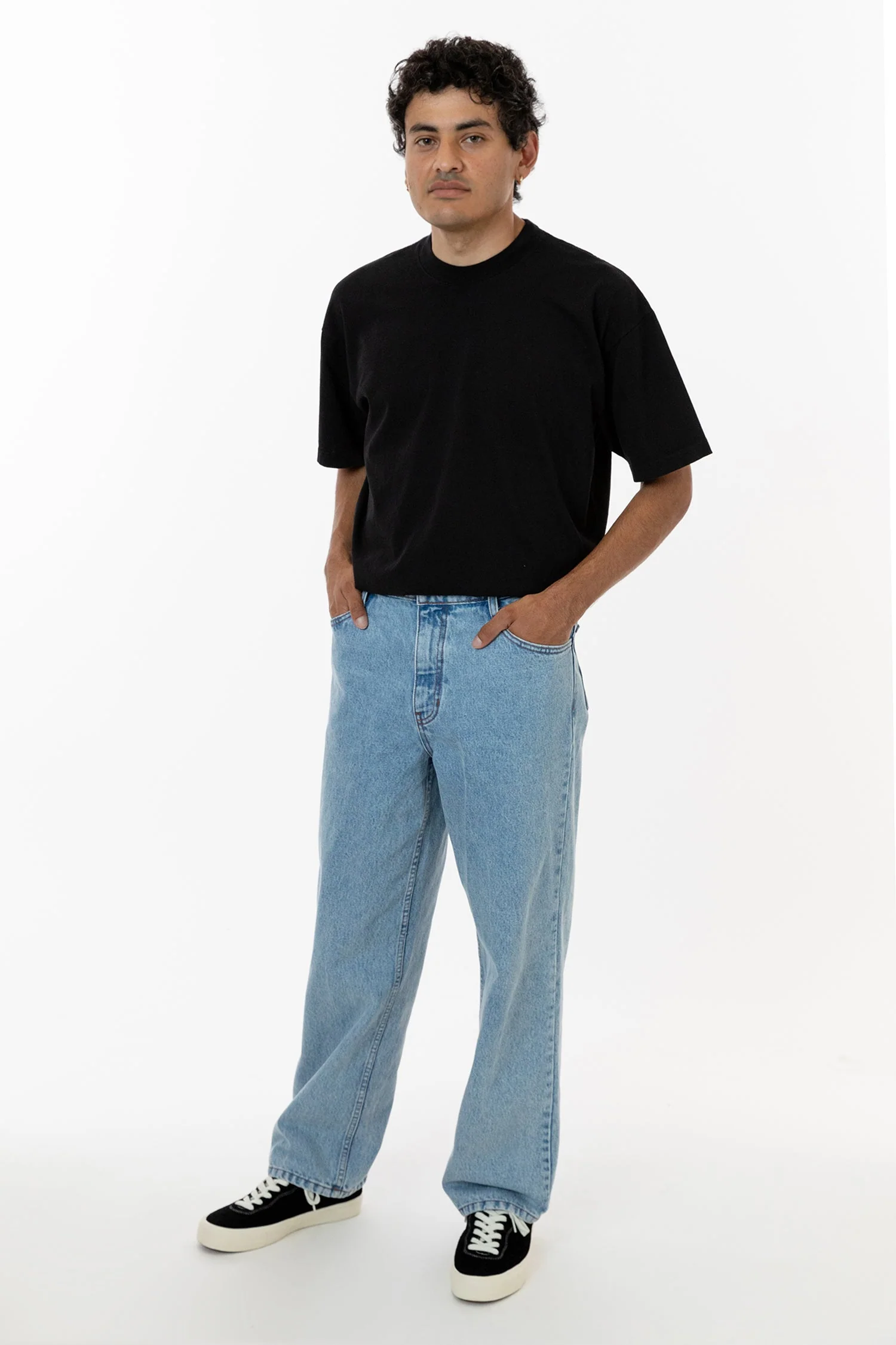 RDNM410 - Men's Loose Fit Jeans - Image 4