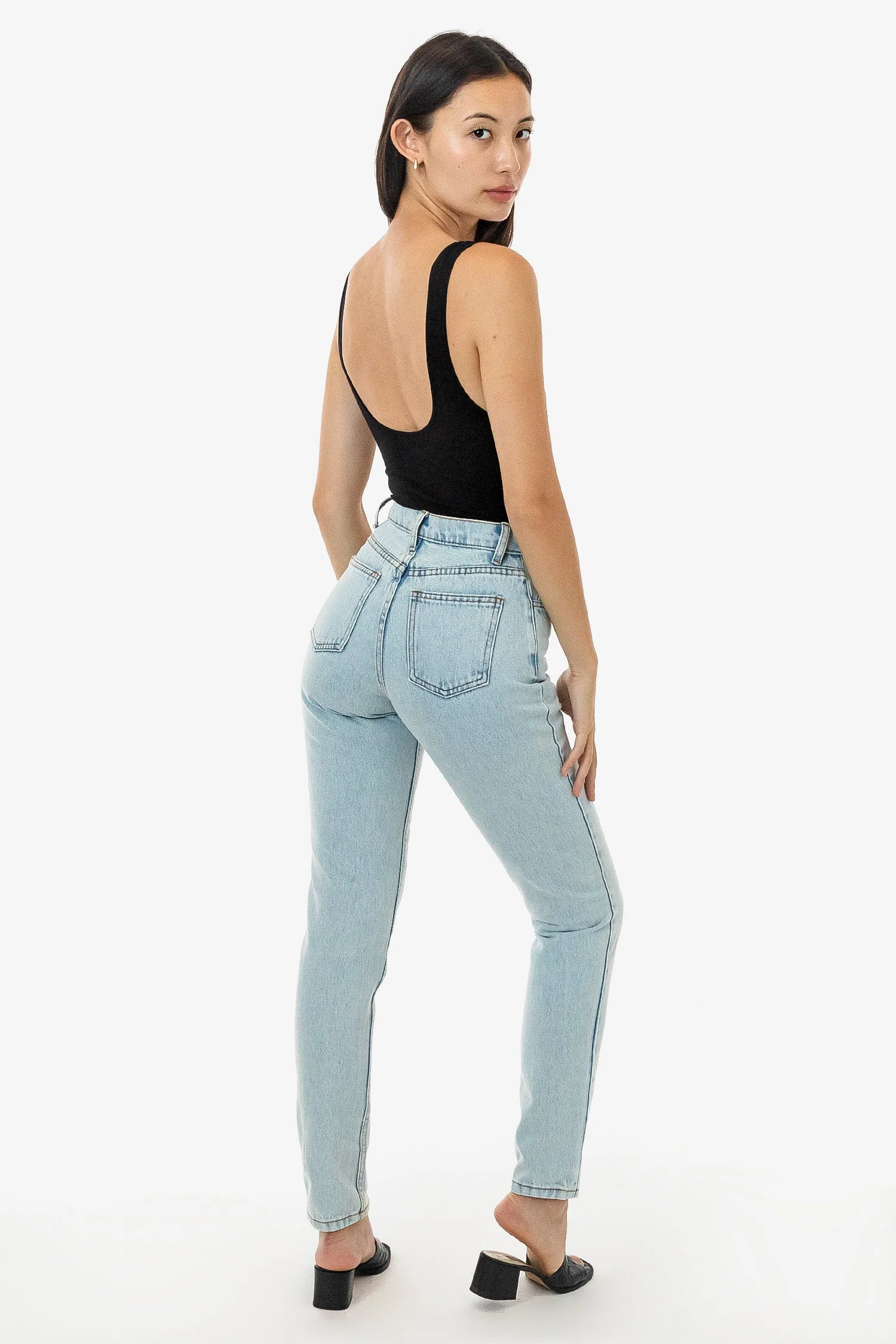 RDNW701 - High Waisted Tapered Jean - Image 6