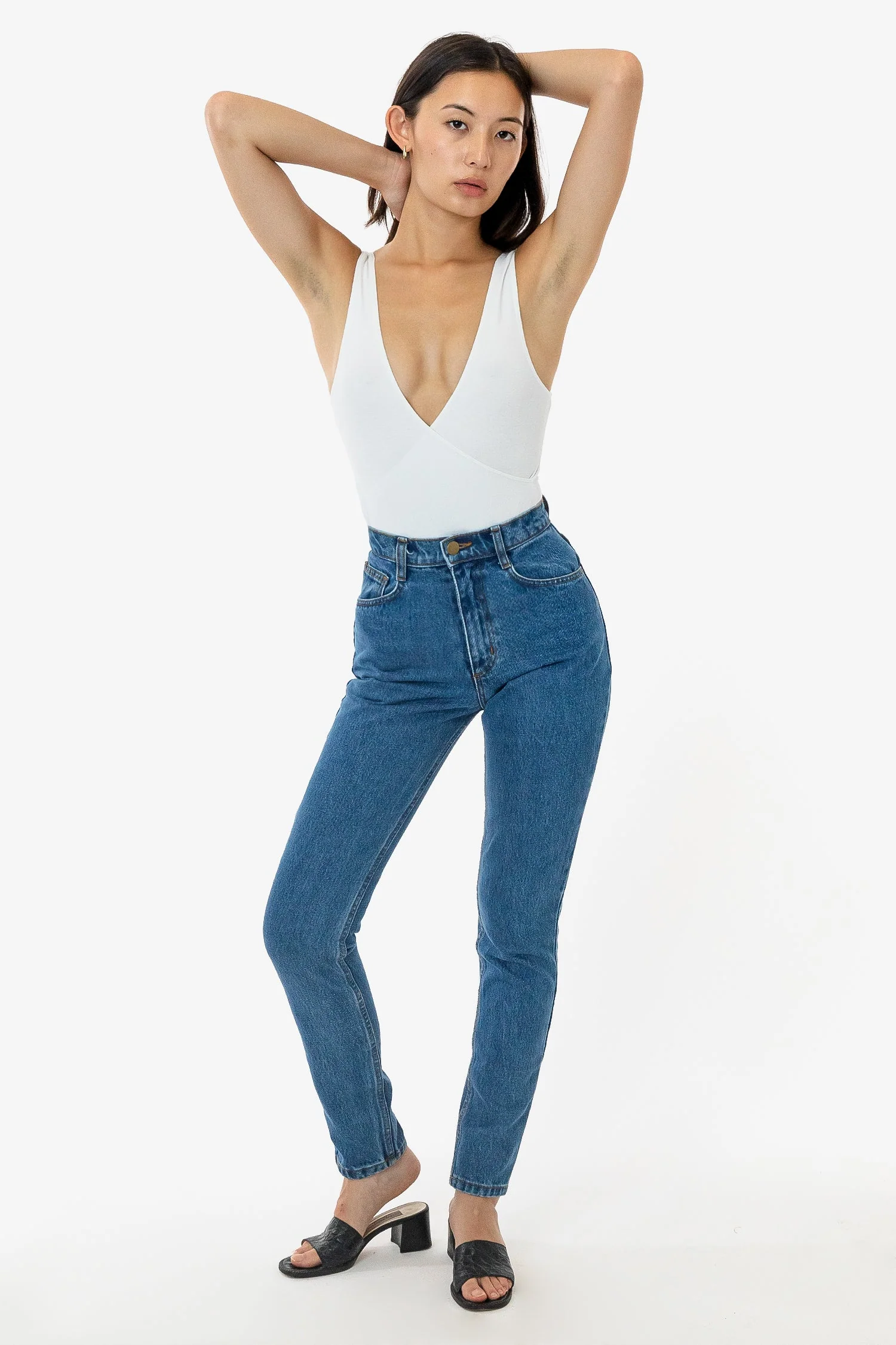 RDNW701 - High Waisted Tapered Jean - Image 8