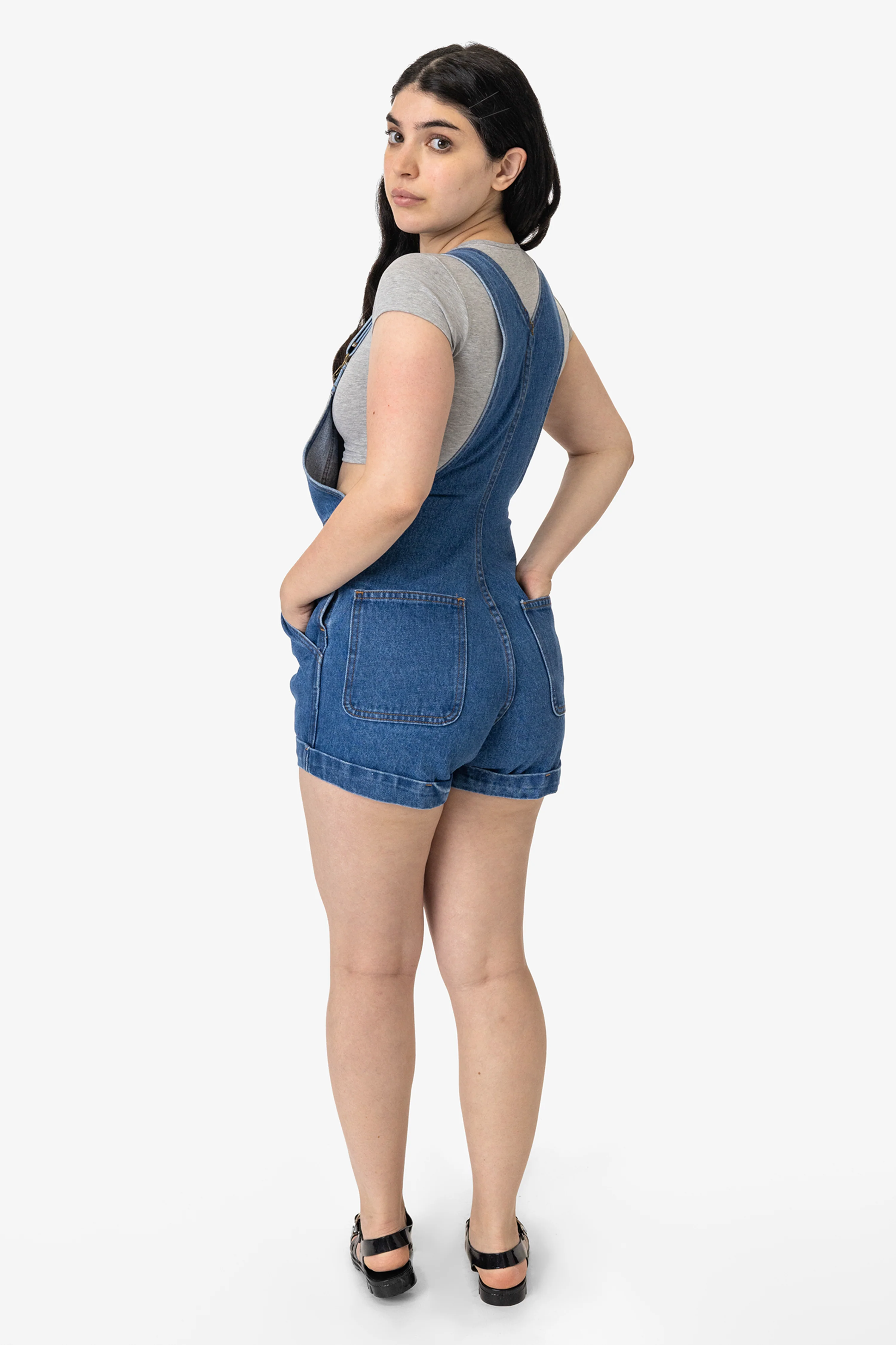 RDNW714 - Denim Cuffed Short All - Image 4