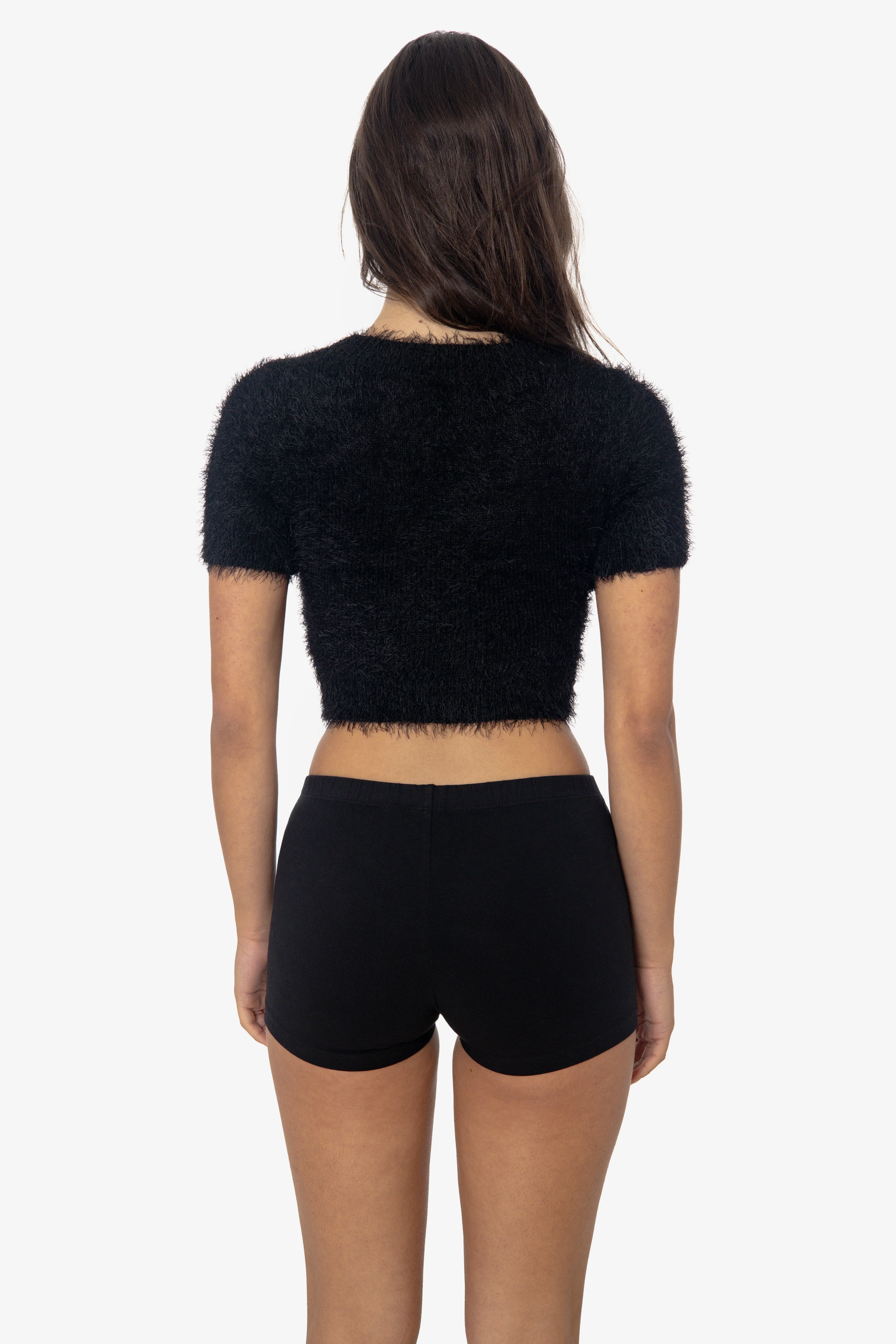 RFK4980 - Short Sleeve Fuzzy Sweater - Image 7