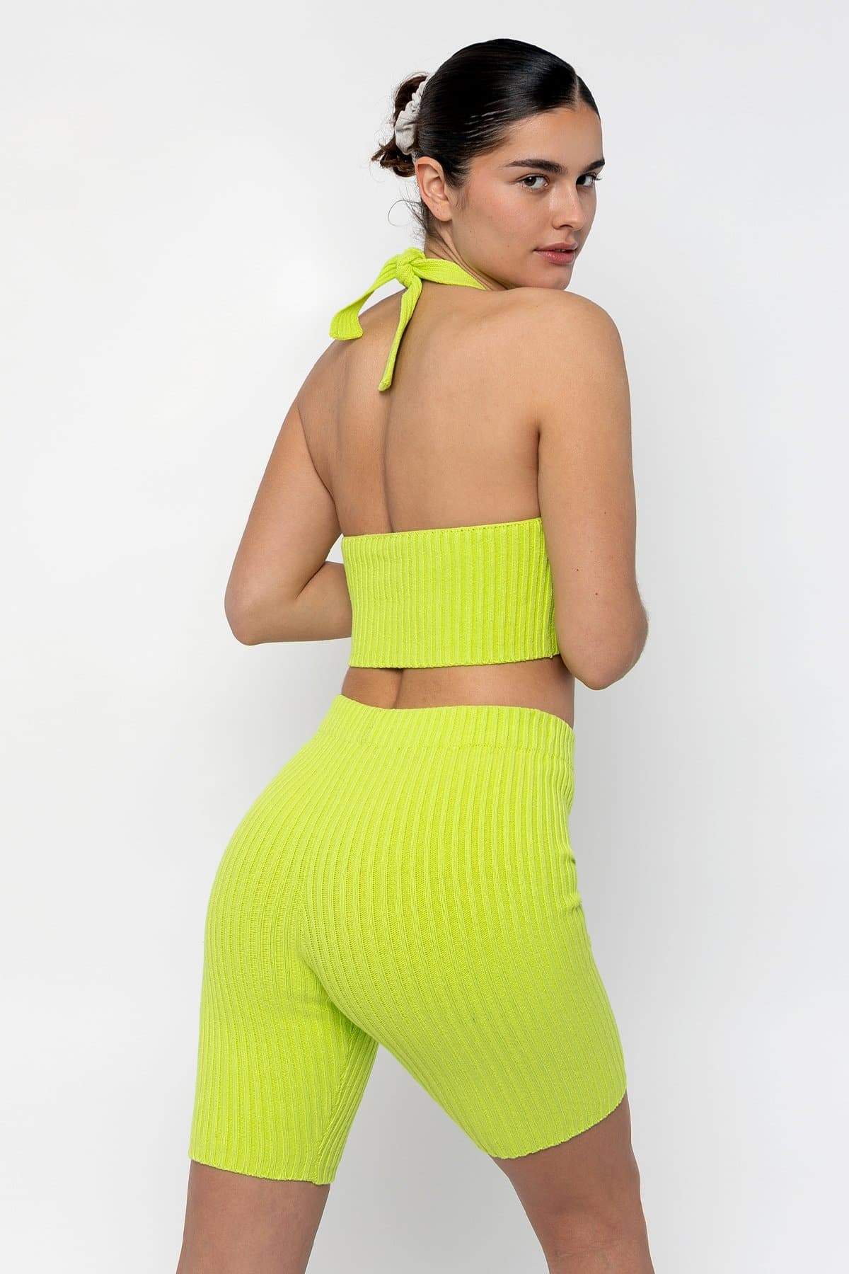 RFK52 - Ultra Heavy Knit Ribbed Bike Shorts - Image 10