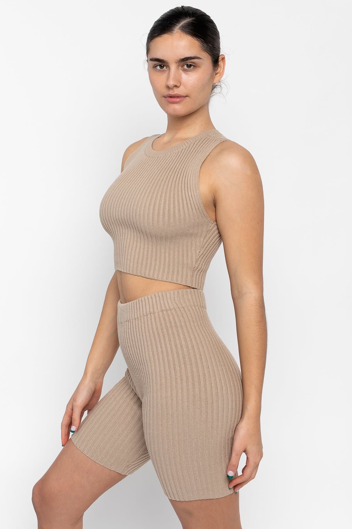 RFK52 - Ultra Heavy Knit Ribbed Bike Shorts - Image 19