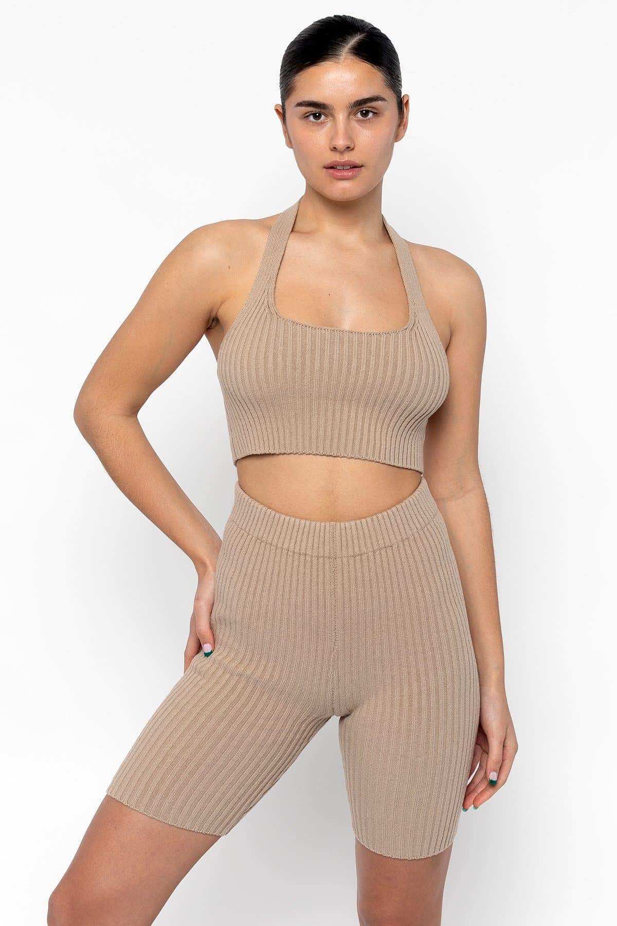 RFK52 - Ultra Heavy Knit Ribbed Bike Shorts - Image 20