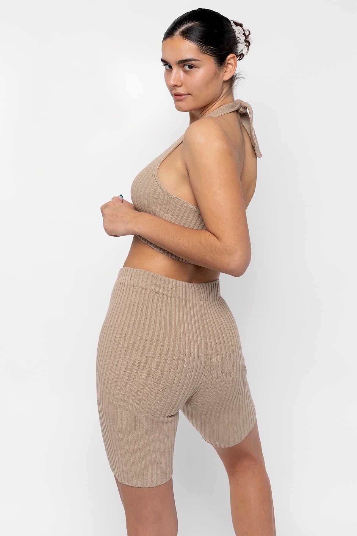 RFK52 - Ultra Heavy Knit Ribbed Bike Shorts - Image 21
