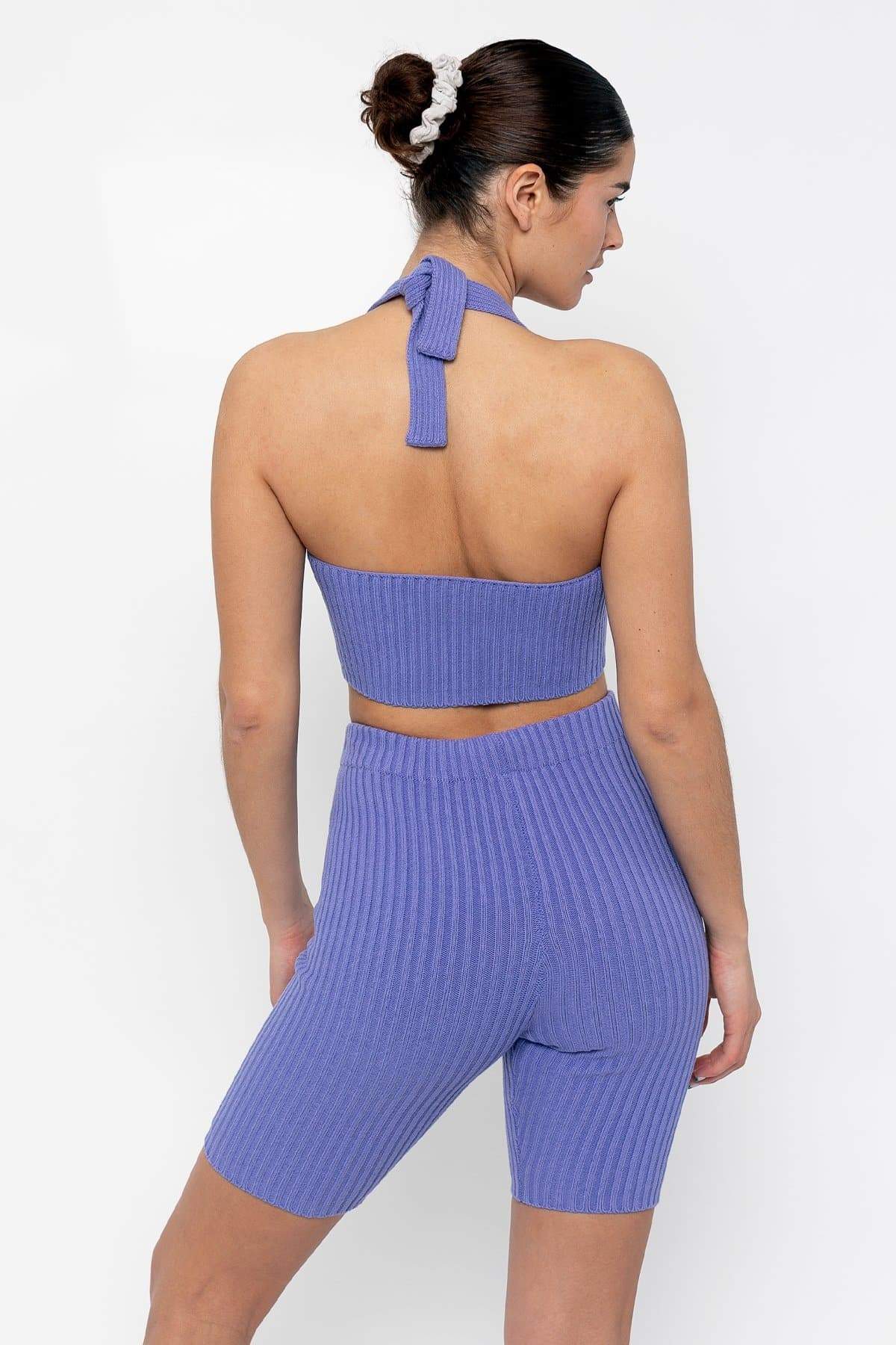 RFK52 - Ultra Heavy Knit Ribbed Bike Shorts - Image 7