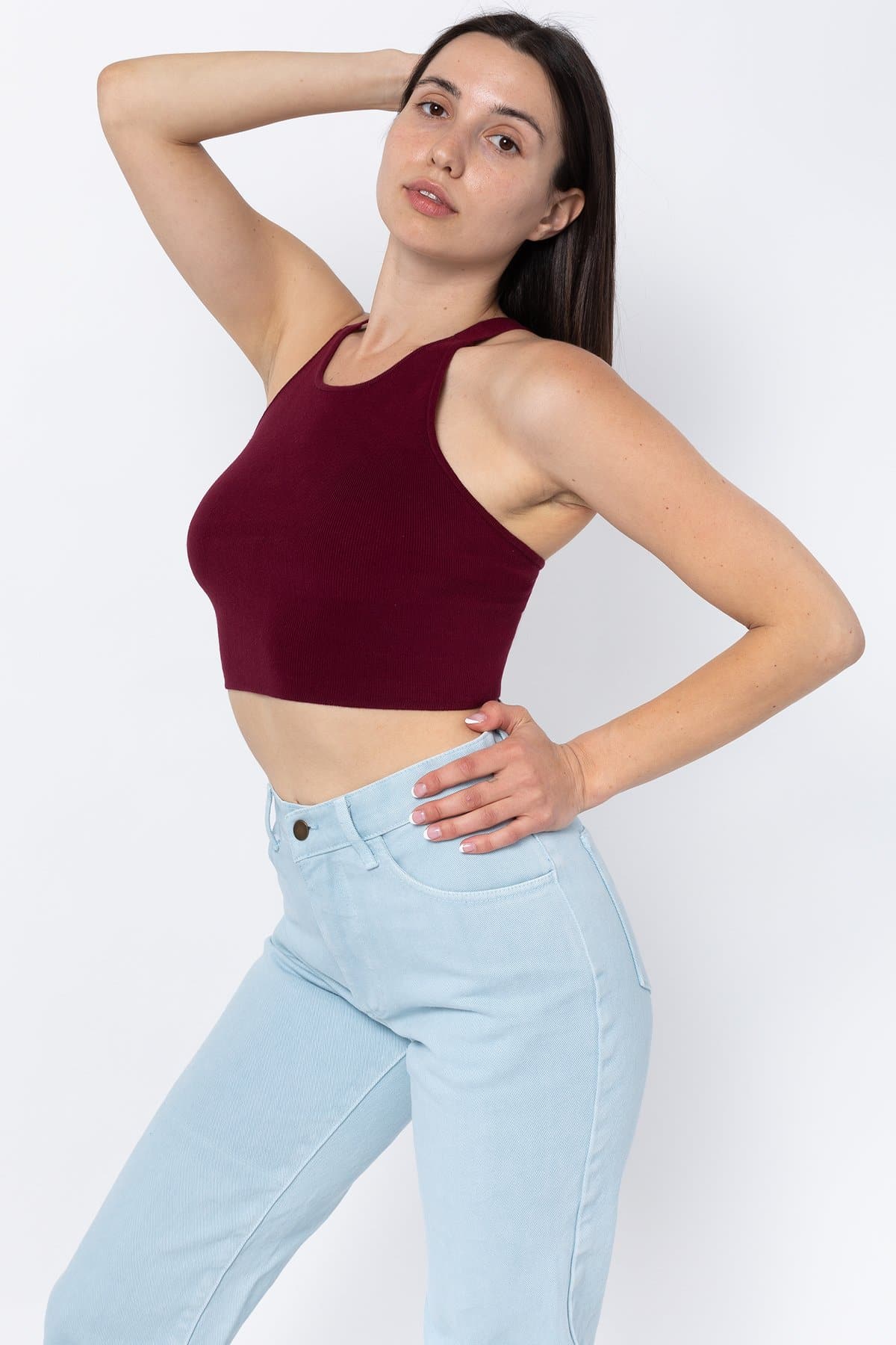 RFK53 - V Strap Knit Top - Image 4