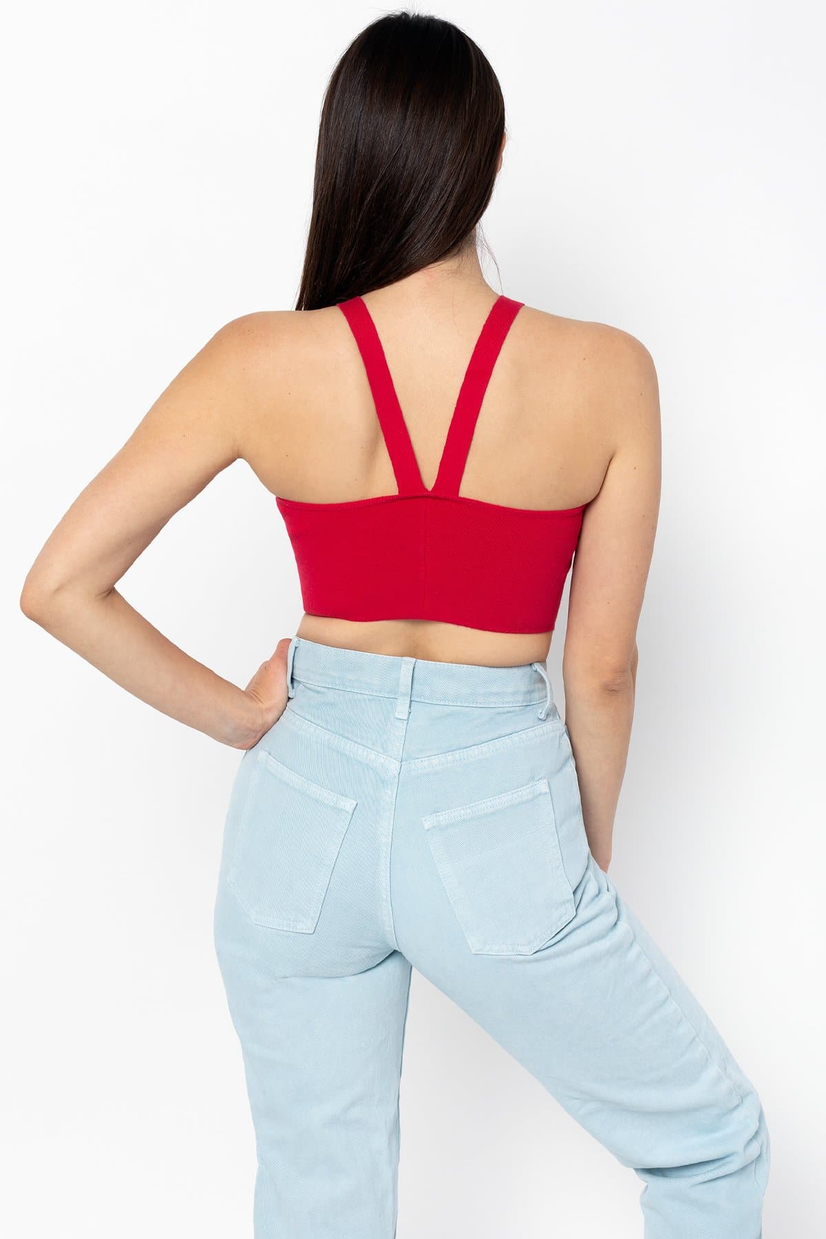 RFK53 - V Strap Knit Top - Image 6